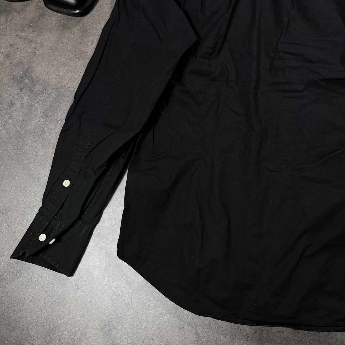 Tommy Hilfiger Tommy Hilfiger Black Mens Longsleeve Shirt Button Up Tee Size US S / EU 44-46 / 1 - 14 Thumbnail
