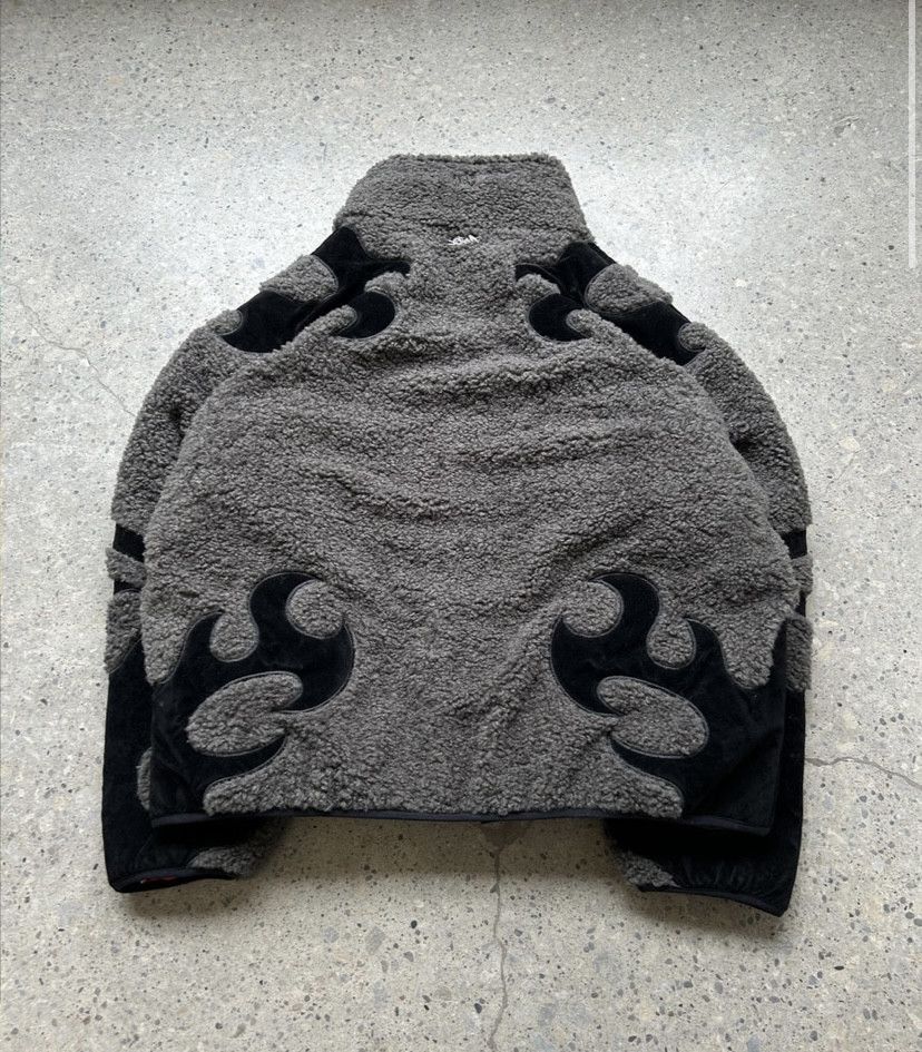 Anime Demon slayer inspired Sherpa jacket Size US M / EU 48-50 / 2 - 2 Thumbnail
