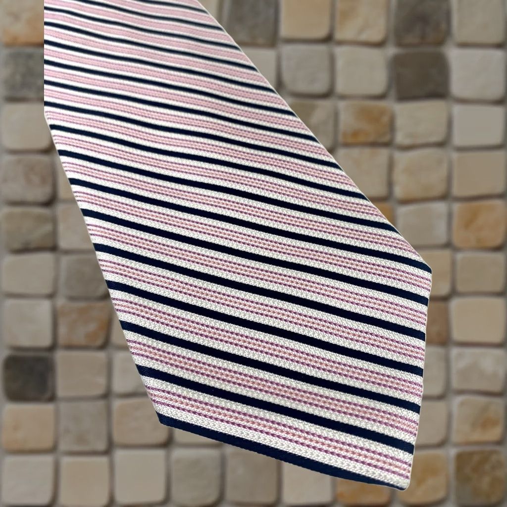 Brooks Brothers Brooks Brothers 346 Silk Tie Striped Men’s Made in USA Silk Tie Classic 59" 3.25" Multicolor Preppy Designer Mens Size ONE SIZE - 1 Thumbnail