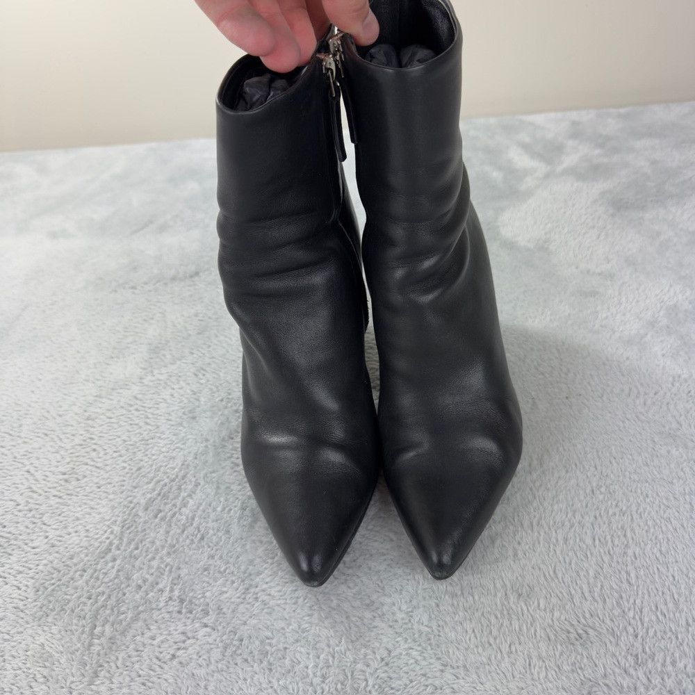 Alexander Wang Alexander Wang Sleek Black Heeled Leather Boots Size 7 US Size US 7 / IT 37 - 7 Thumbnail