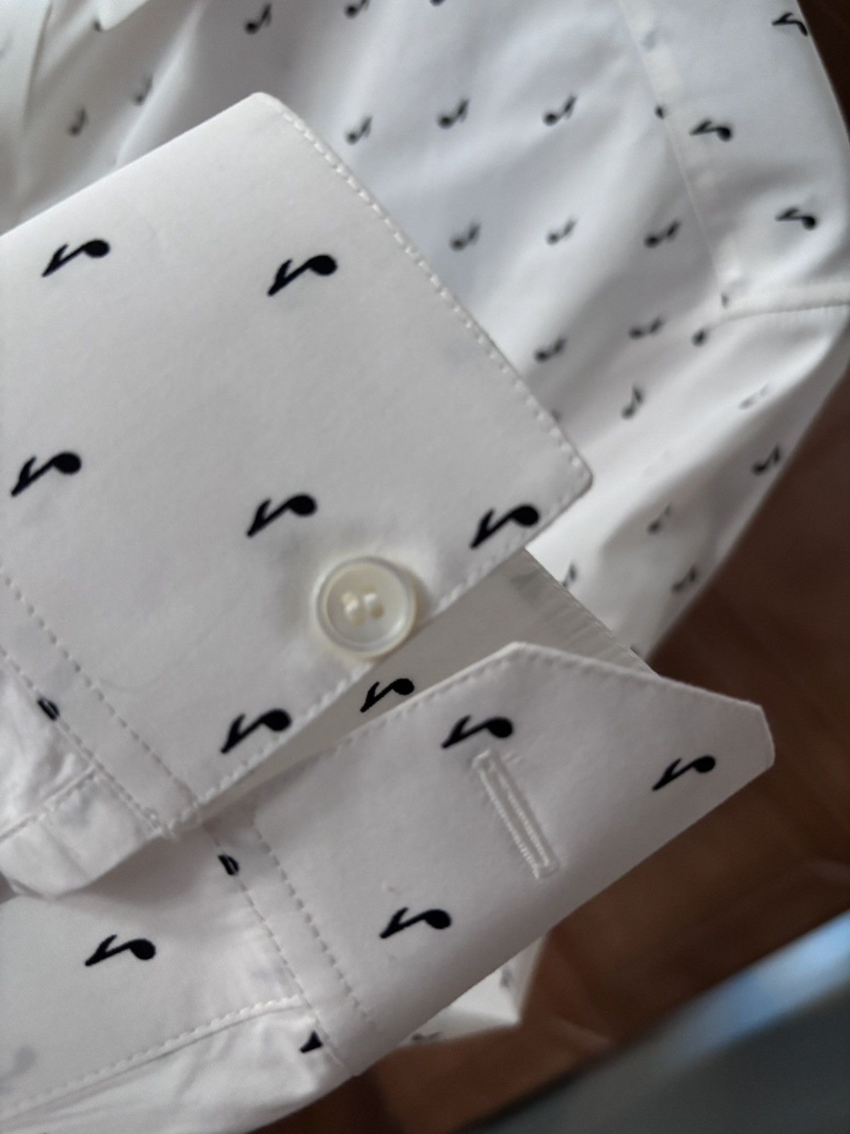 Celine Celine “Music Note” Shirt Rare Size, Exc Cond. Size US L / EU 52-54 / 3 - 5 Thumbnail