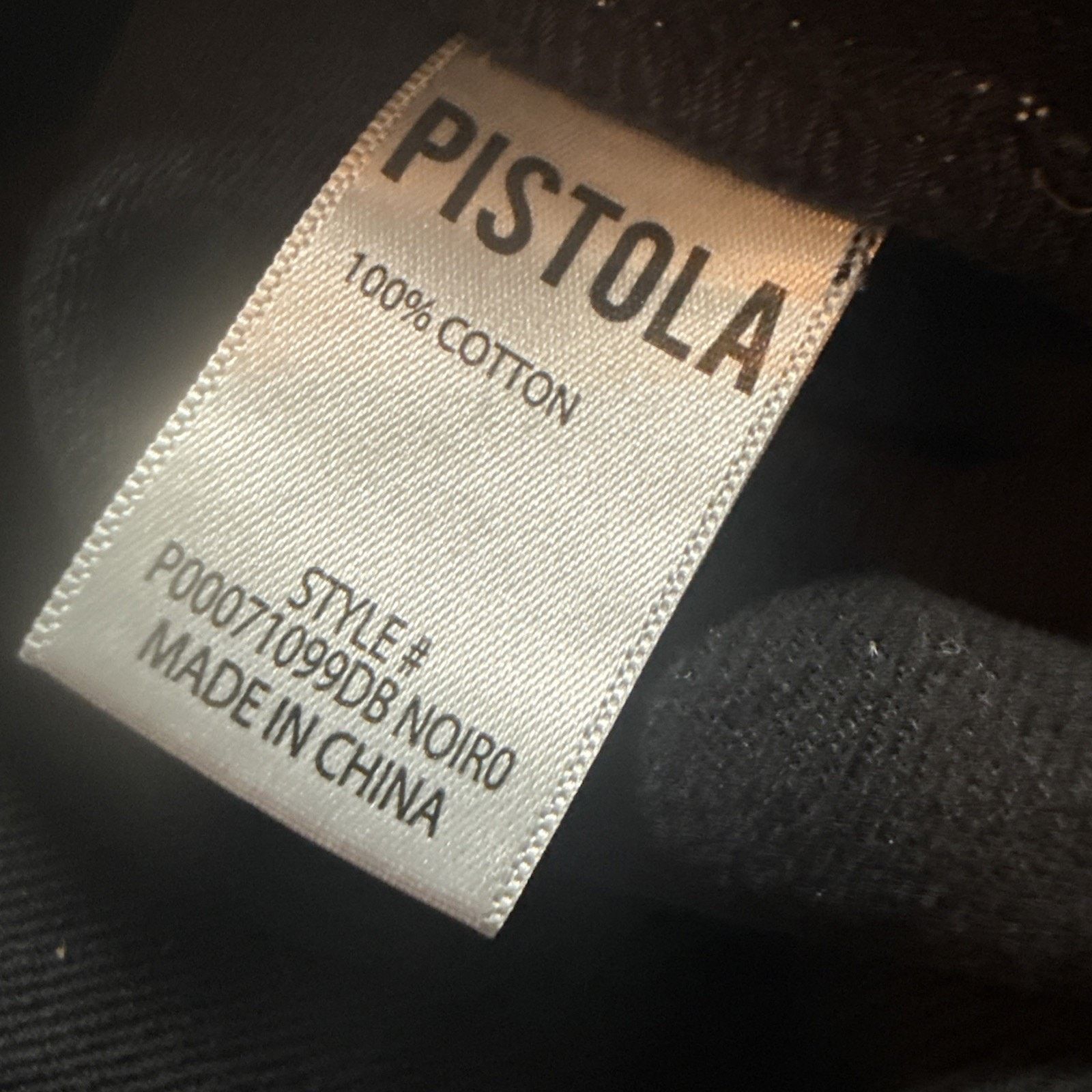Pistola Pistola Julia Black Denim Sleeveless Mini Utility Raw Hem Size XL / US 12-14 / IT 48-50 - 10 Thumbnail