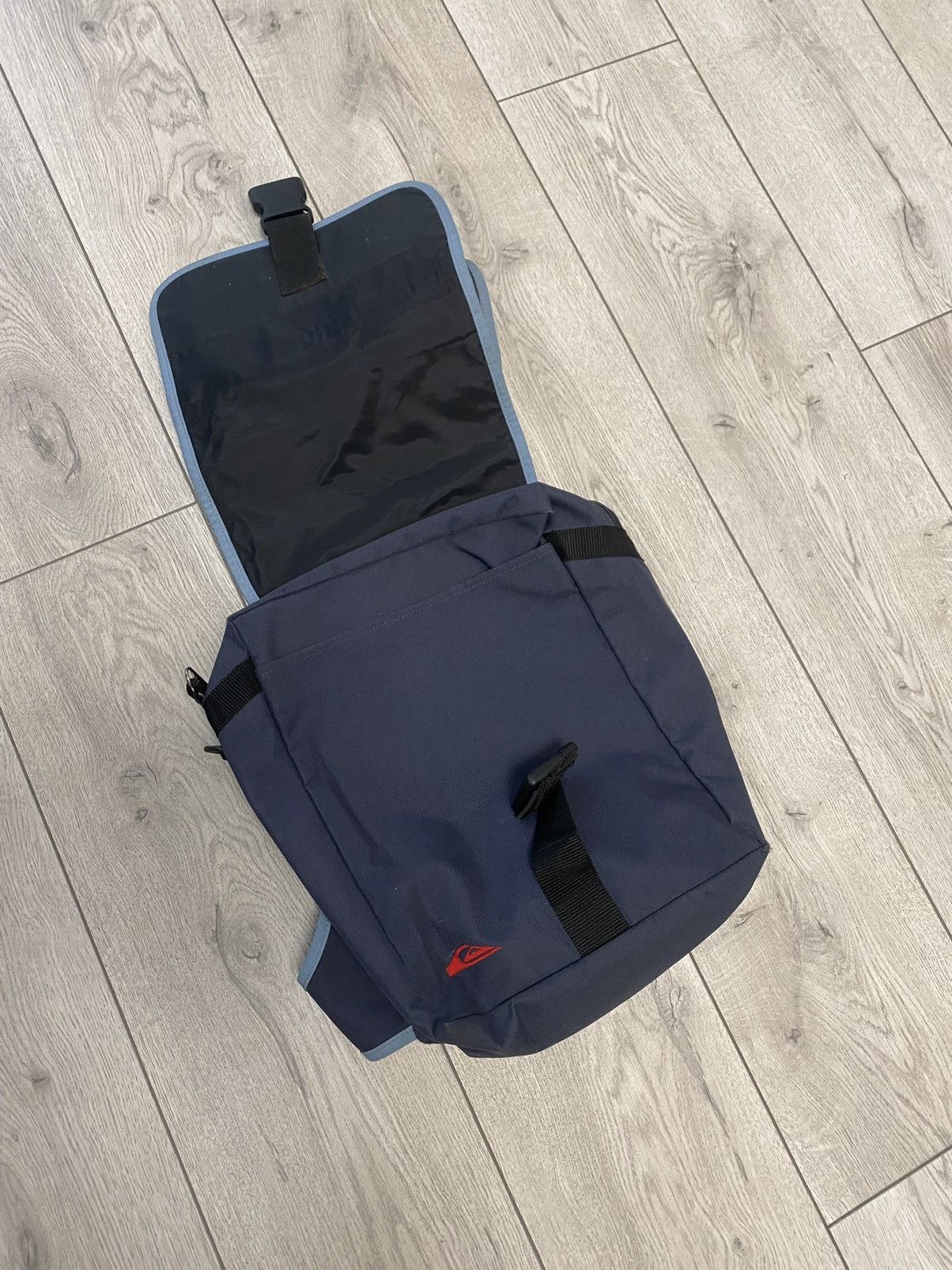 Quicksilver × Quiksilver × Vintage Vintage Quiksilver Big Logo Y2K slim Bag Black Size ONE SIZE - 3 Thumbnail
