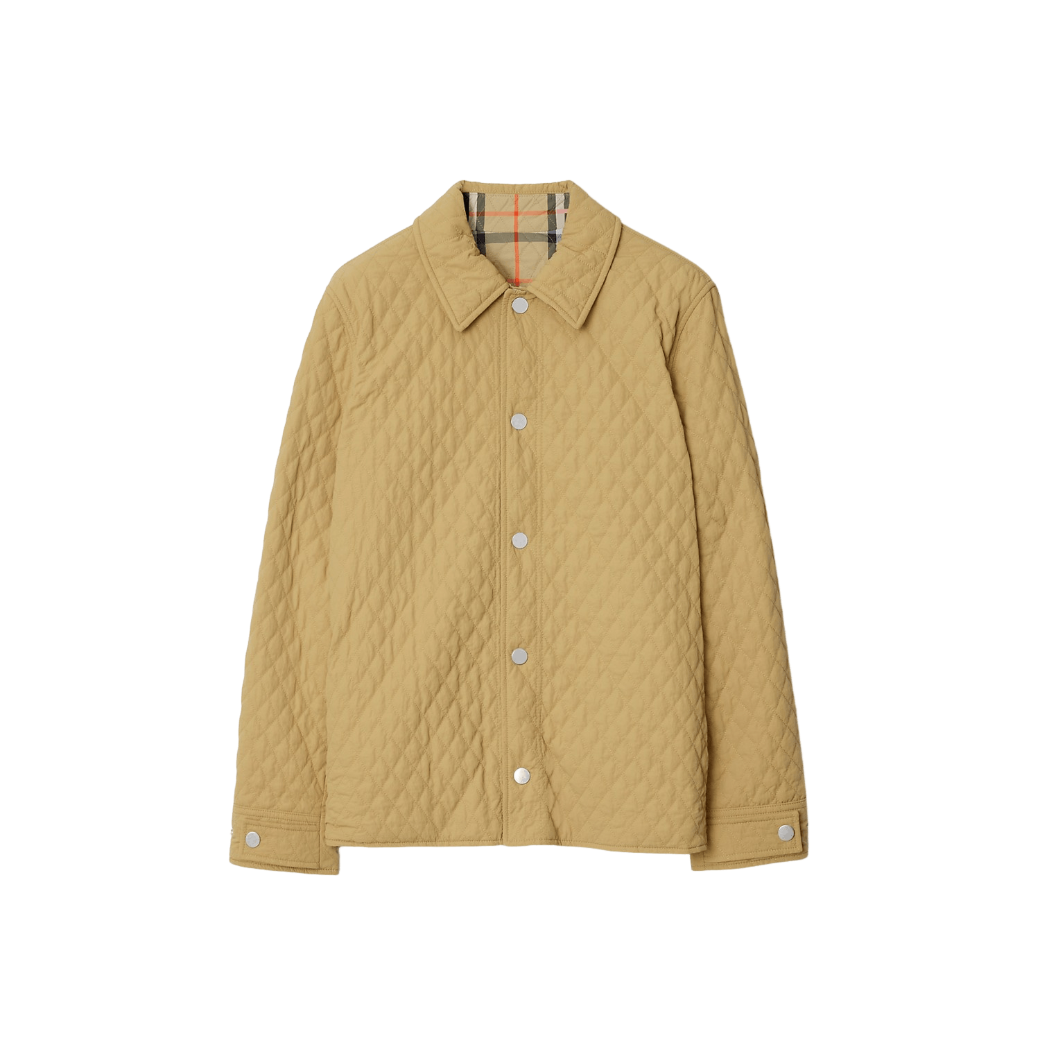 BURBERRY Women's Flax Beige Reversible Quilted Jacket