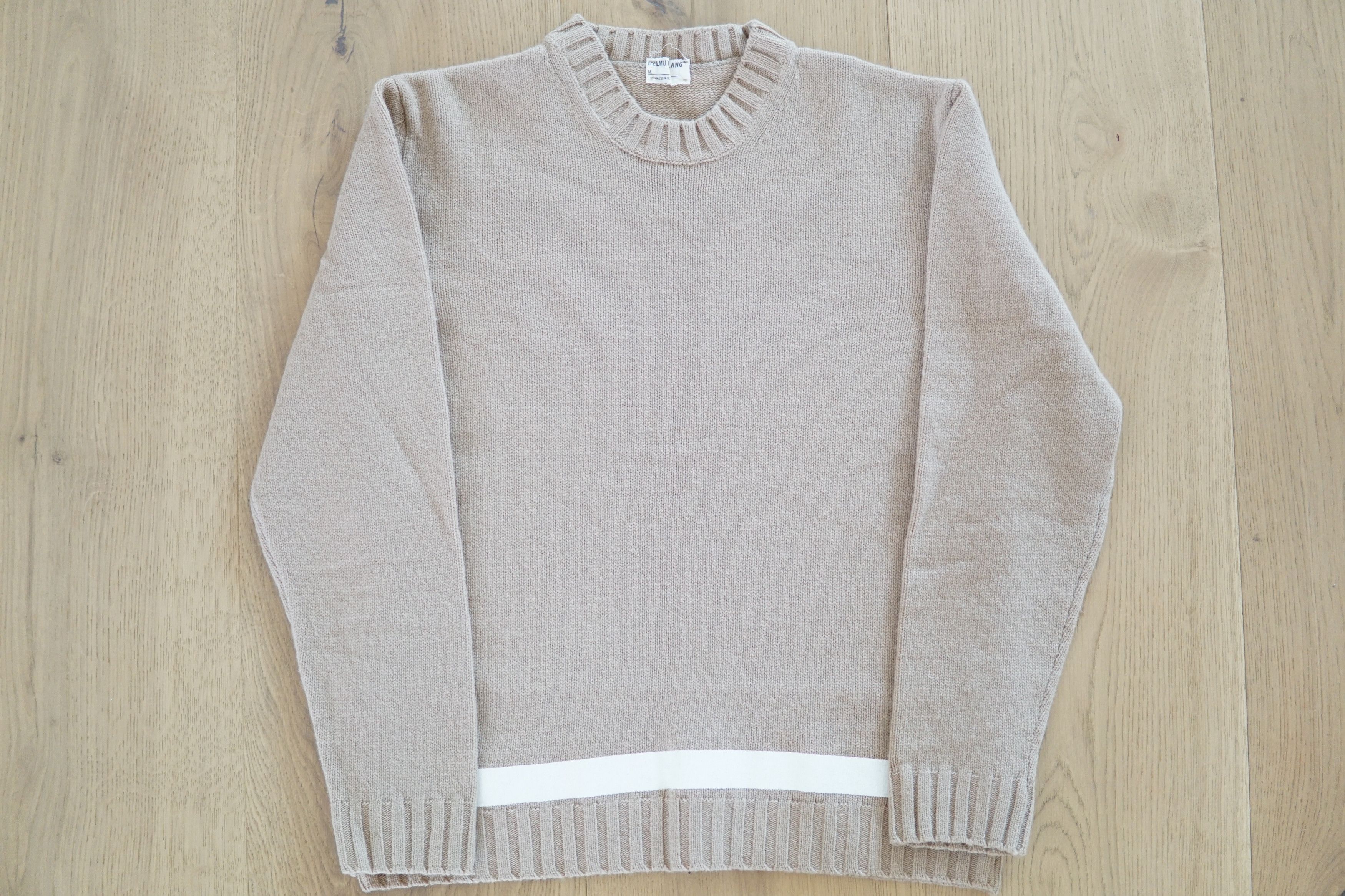 Helmut Lang FW97 Rubberized Paint Knit Size US M / EU 48-50 / 2 - 1 Thumbnail