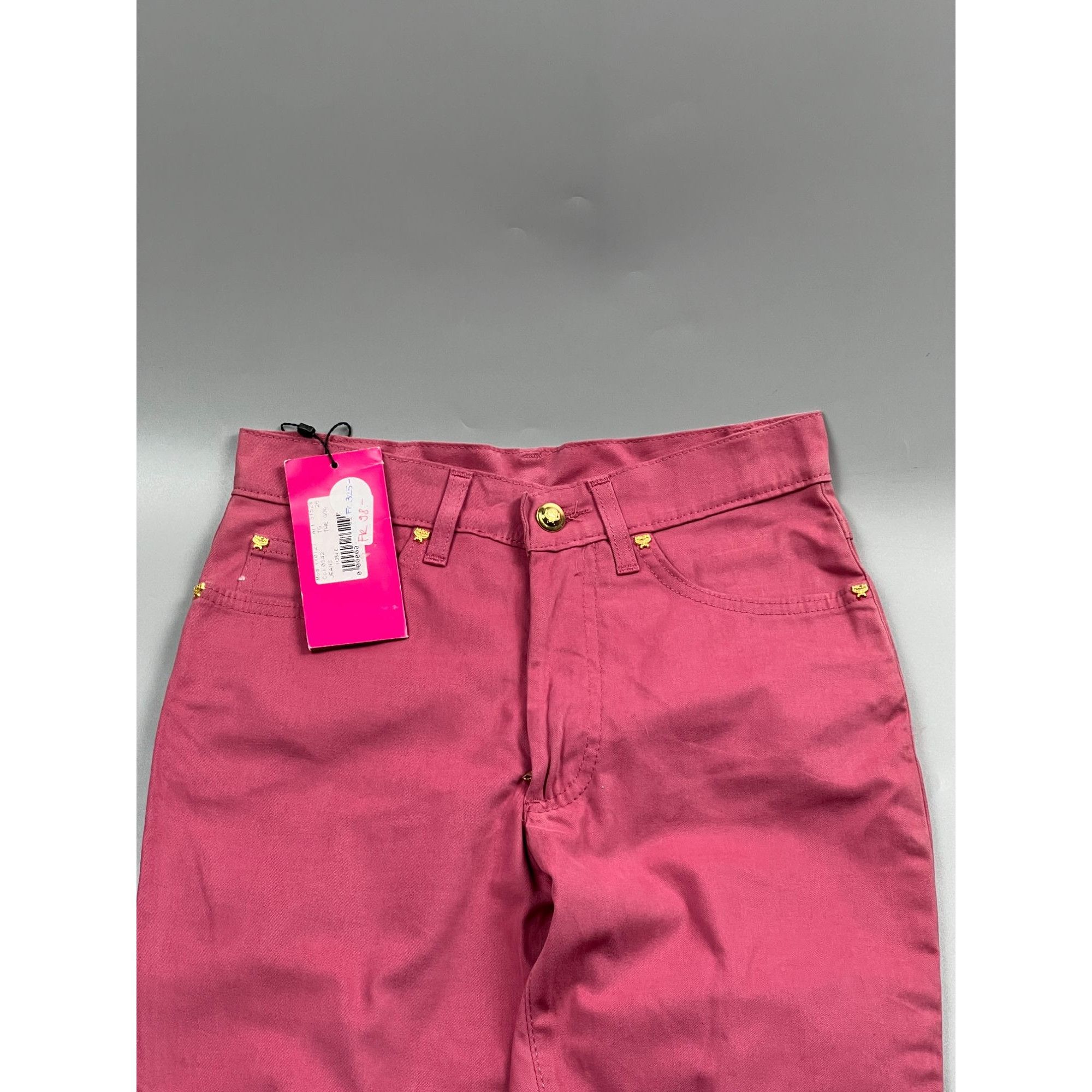 MCM MCM Pink Denim Pants Size 26 (Y0815) Size 26" / US 2 / IT 38 - 3 Thumbnail