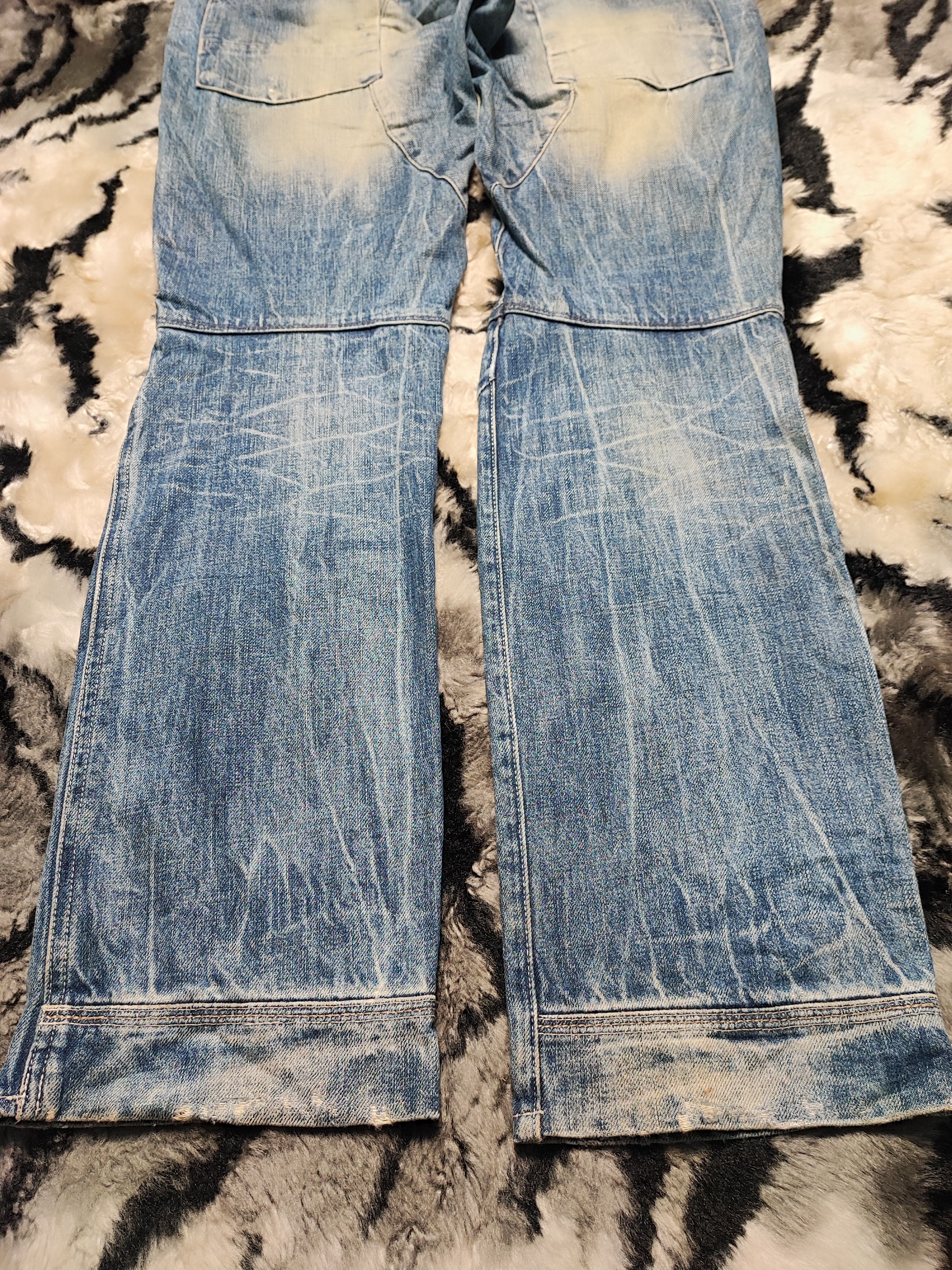 G-Star Distress Jeans by G Star Raw Cargo Biker 34x32 Size US 34 / EU 50 - 15 Thumbnail
