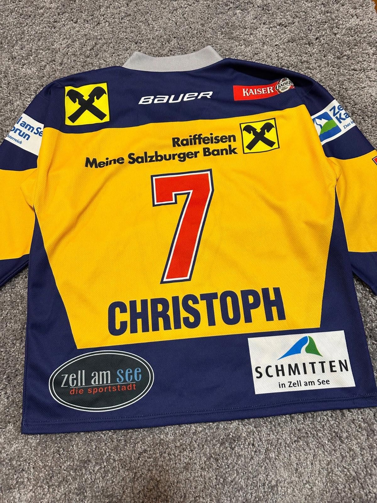 Eddie Bauer EKZ Die Zeller Eisbären Bauer Ice Hockey Jersey #7 CHRISTOPH Size US S / EU 44-46 / 1 - 7 Thumbnail