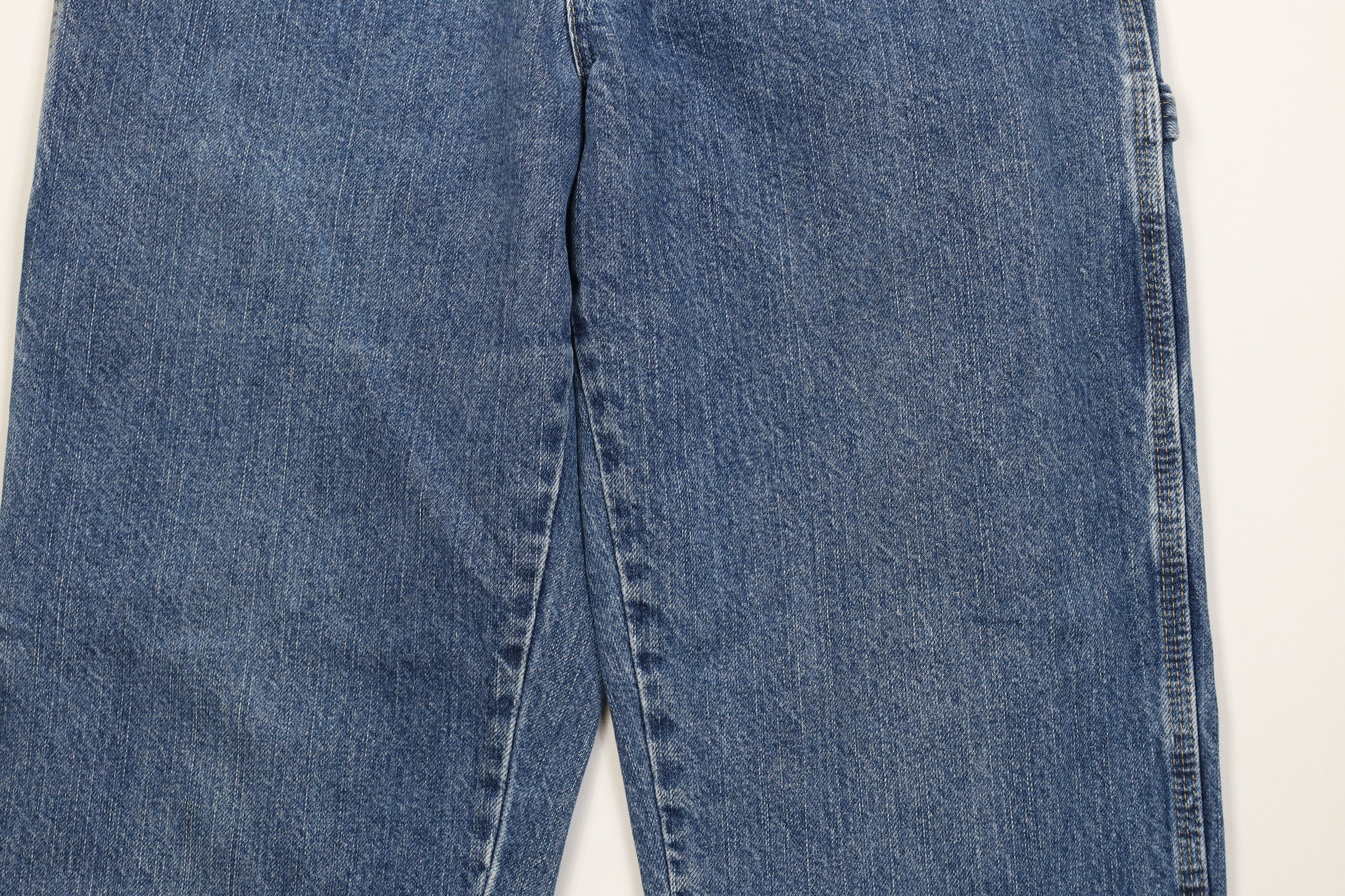 Dickies Vintage Y2K Dickies Spell Relaxed Dungaree Denim Jeans Blue Size US 30 / EU 46 - 3 Thumbnail