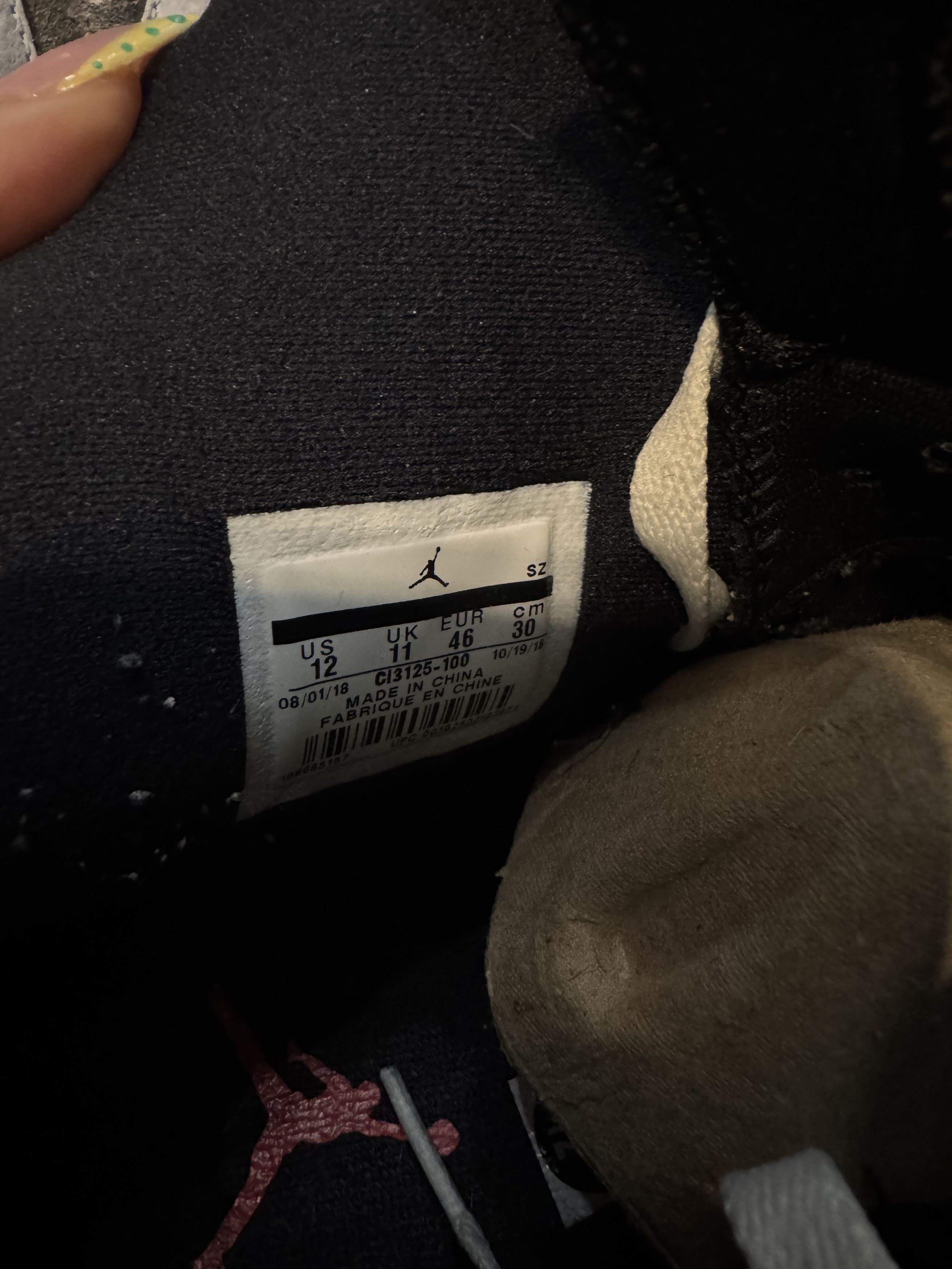 Jordan Brand JORDAN 6 'FLIGHT NOSTALGIA' Size US 12 / EU 45 - 6 Thumbnail