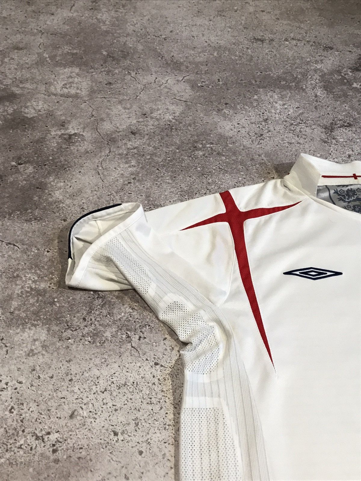 Umbro × Vintage VINTAGE T-SHIRT UMBRO ENGLAND JERSEY Y2K 2005-2007 Size US L / EU 52-54 / 3 - 10 Thumbnail