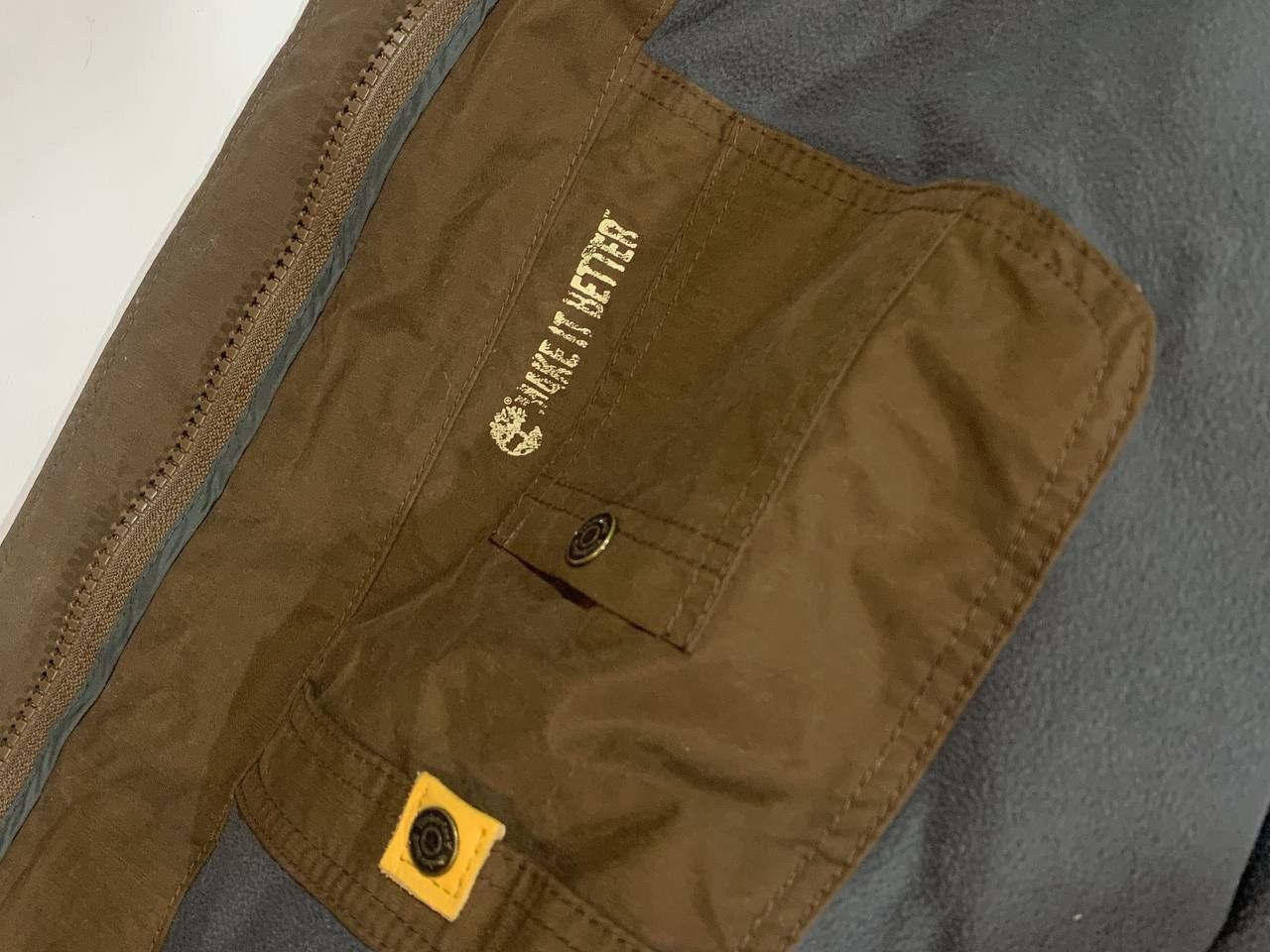 Timberland × Vintage Timberland Vintage Jacket Bomber Brown Size US XXL / EU 58 / 5 - 12 Thumbnail