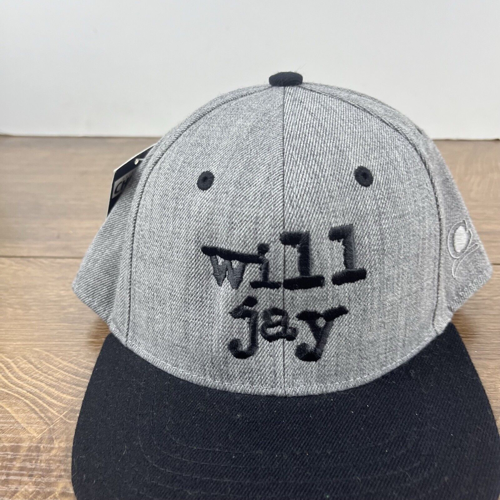Other Will Jay Snapback Hat Gray Adjustable Hat Adult Fit Gray Hat Size ONE SIZE - 6 Thumbnail