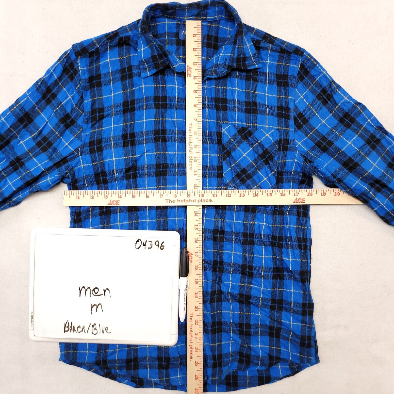 Arizona Jean Co. Arizona Jean Co Tartan Flannel Button Up Shirt Mens Size M Size US M / EU 48-50 / 2 - 6 Thumbnail