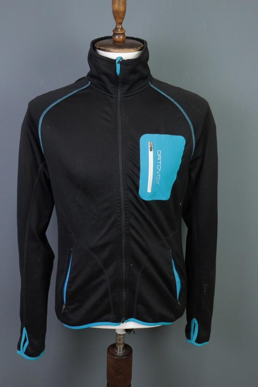 ORTOVOX Ortovox Black Merino Lightweight Top Base Layer Size M Size US M / EU 48-50 / 2 - 1 Thumbnail