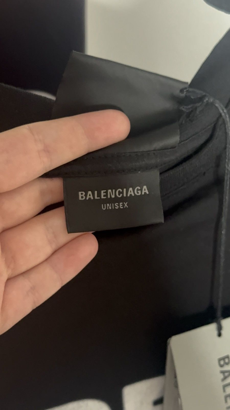 Balenciaga ✅ Balenciaga FRE STYLING TIPS Distressed Black T-Shirt S Size US S / EU 44-46 / 1 - 6 Thumbnail
