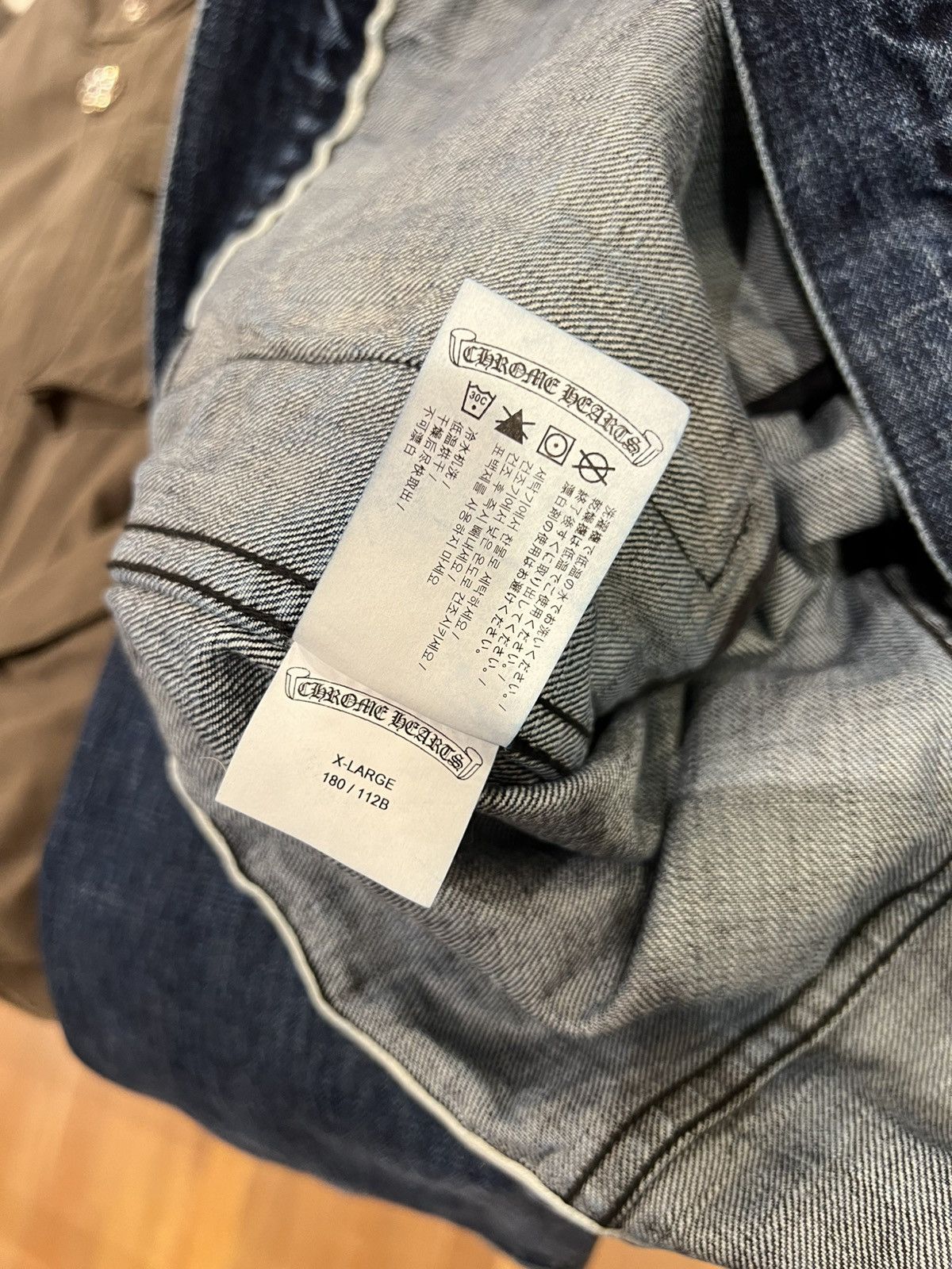 Chrome Hearts Chrome Hearts ‘Motorbreath’ Denim Jacket Size US XL / EU 56 / 4 - 12 Thumbnail