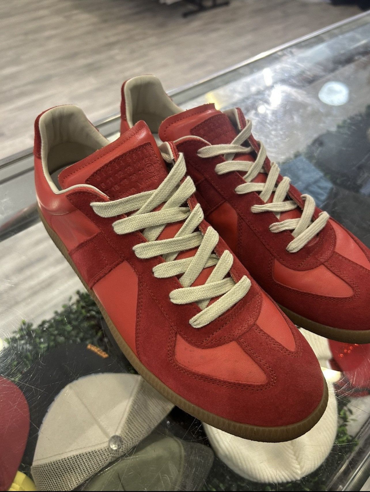 Maison Margiela Maison Margiela Replica GATs Size US 12 / EU 45 - 4 Thumbnail