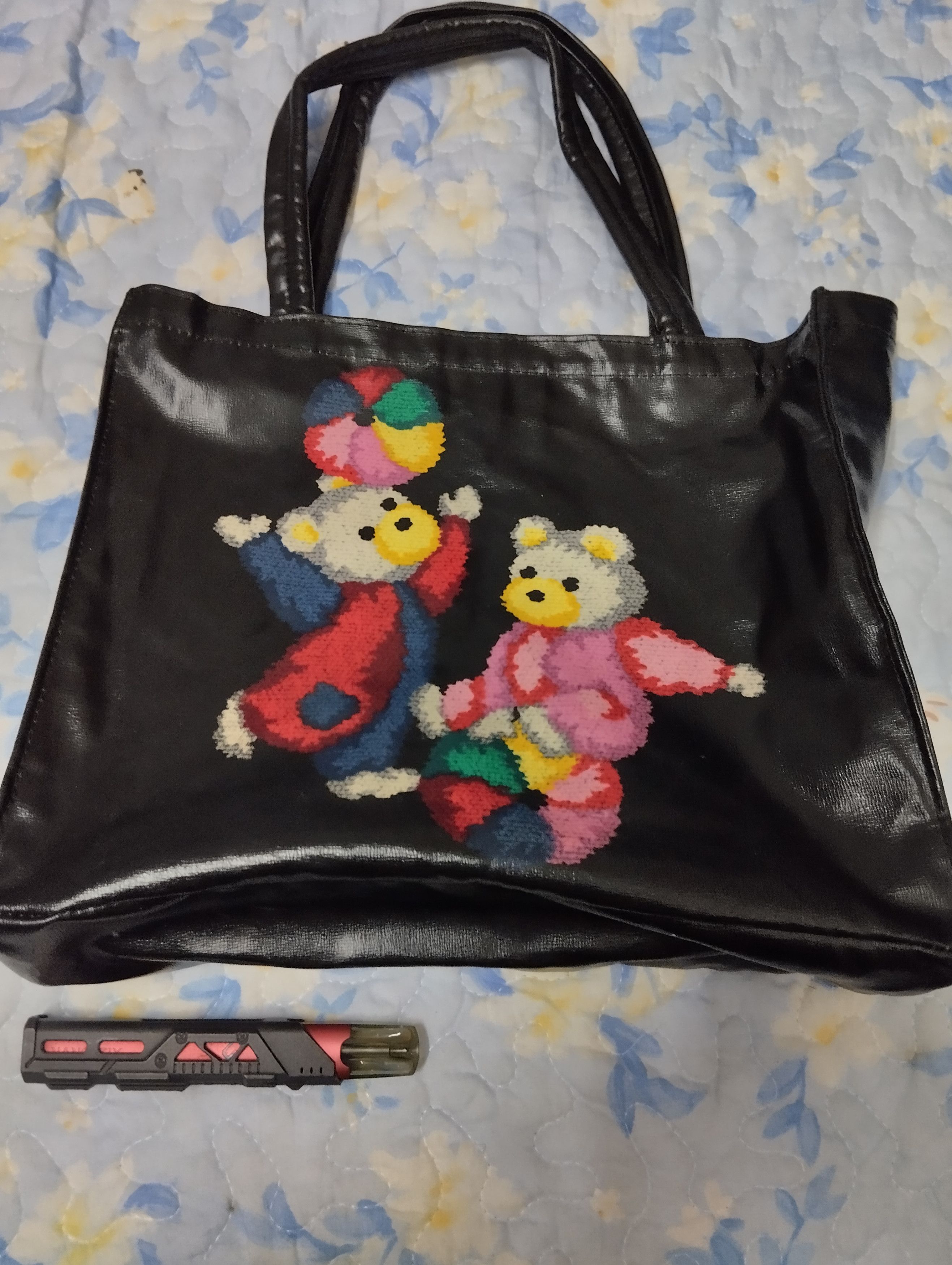 Vintage Rare Vintage Feiler Black Leather Bag For Collector❤️ Size ONE SIZE - 2 Thumbnail