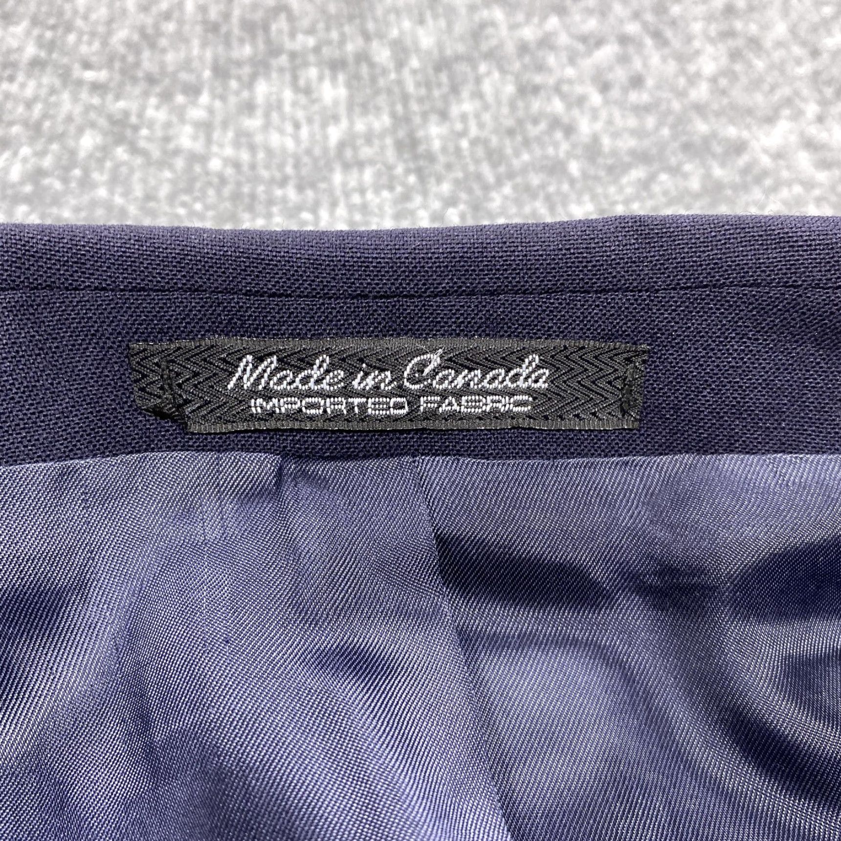 Ralph Lauren Chaps Ralph Lauren Blazer Mens 44R Navy Blue Pure New Wool Sport Coat Gold Size 44R - 5 Thumbnail