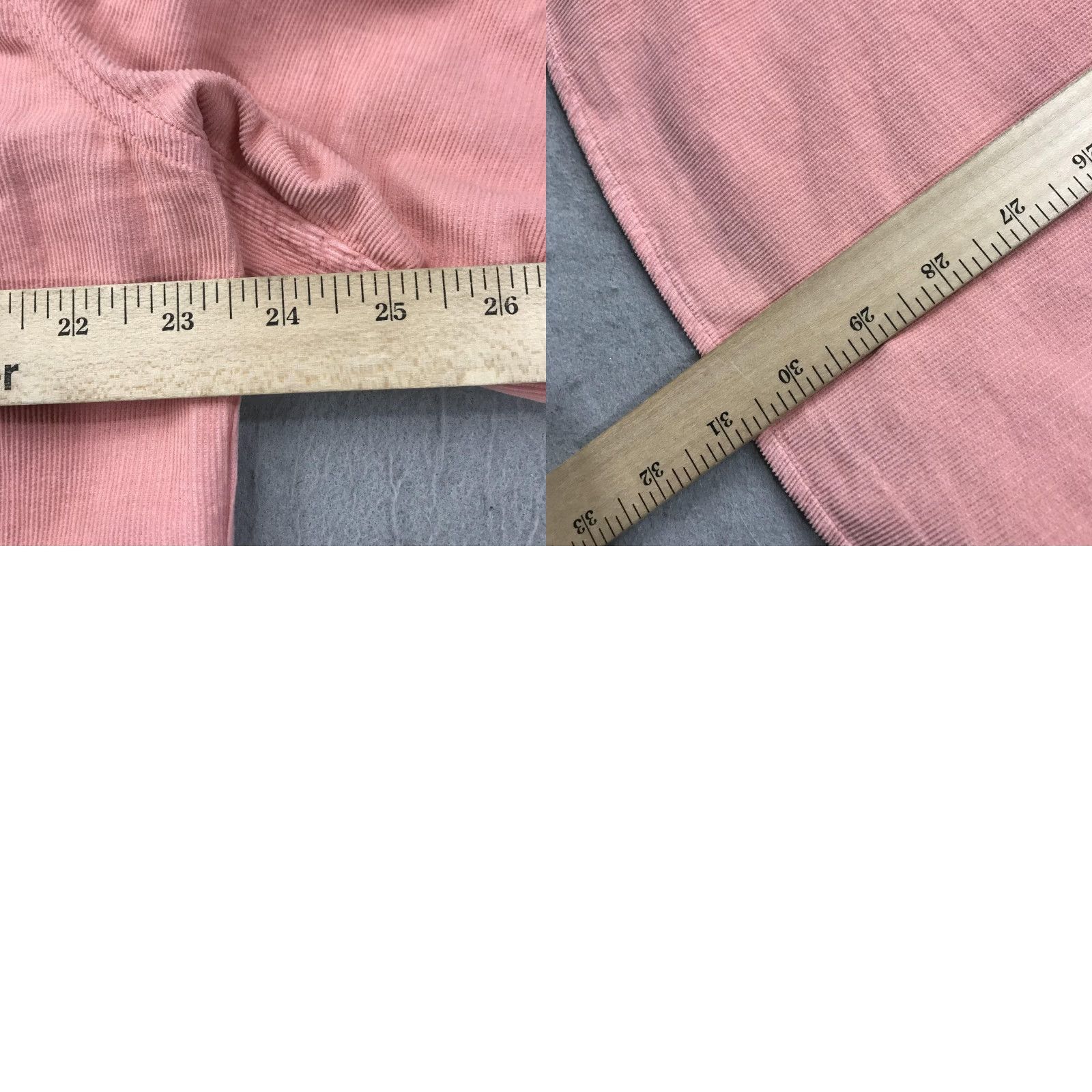 Folk Folk Shirt Mens Large Pink Corduroy Long Sleeve Button Front Cotton Designer Size US L / EU 52-54 / 3 - 8 Thumbnail