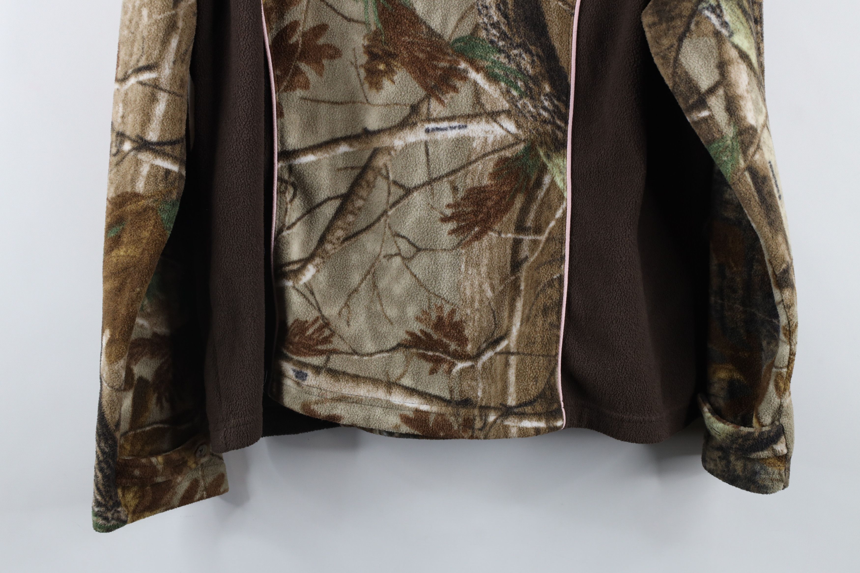 Vintage Vintage Womens Camouflage Half Zip Fleece Pullover Sweater Size L / US 10 / IT 46 - 11 Thumbnail