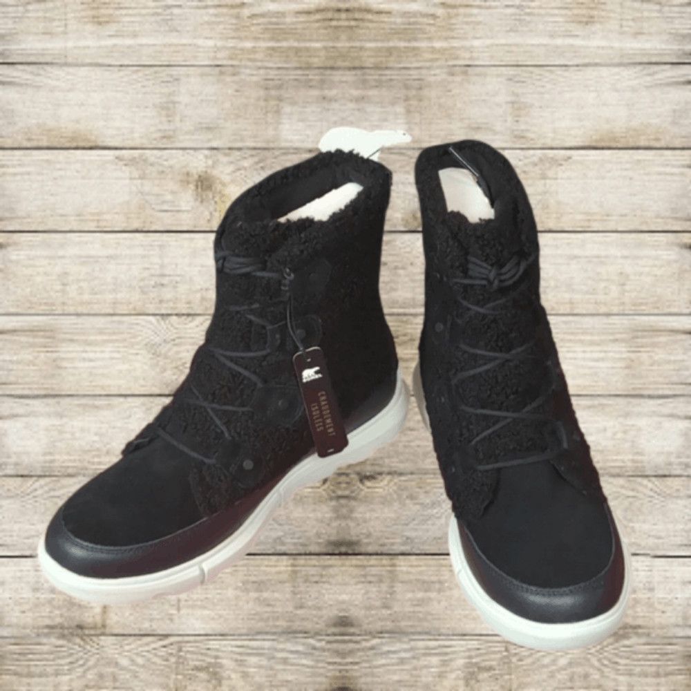 SOREL Sorel Explorer II Joan Cozy black Boots size 11 Size US 11 / IT 41 - 1 Thumbnail