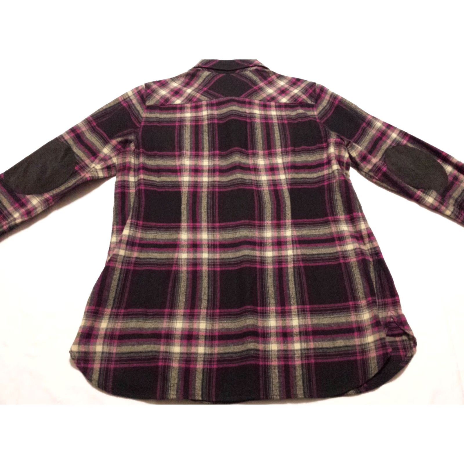 Soft Surroundings Soft Surroundings Blouse PS Multicolor Plaid Flannel L/S Button-Down Tunic Shirt Womens Size S / US 4 / IT 40 - 7 Thumbnail