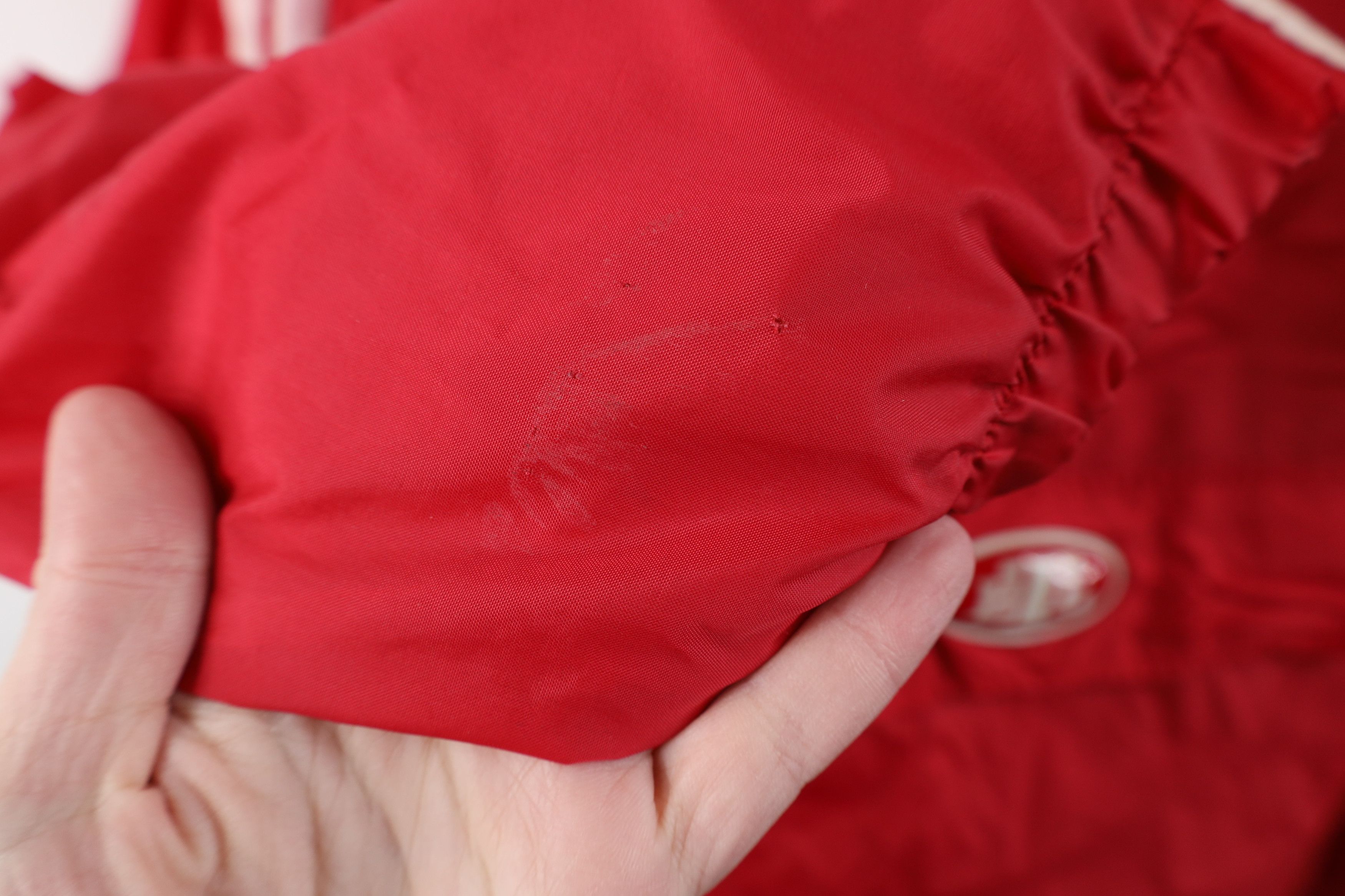 Vintage Vintage 90s Streetwear Anorak Windbreaker Jacket Red Size US XL / EU 56 / 4 - 8 Thumbnail