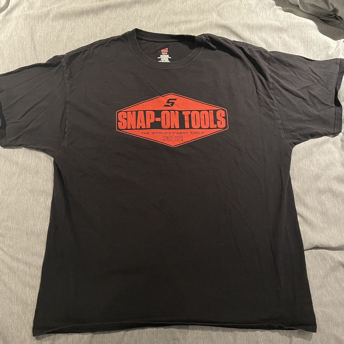 Tee Shirt Snap on tools big logo black t shirt | Grailed