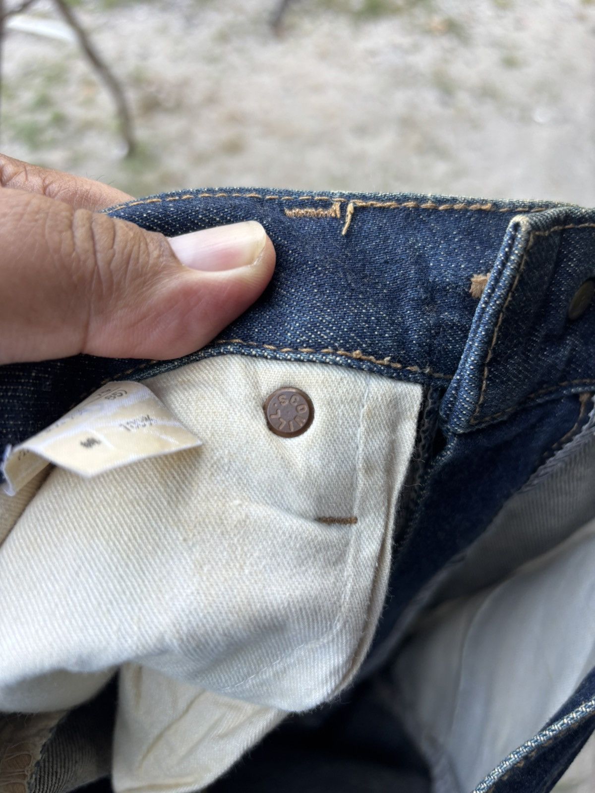 Japanese Brand Vintage Japanese Selvedge Jeans Size US 30 / EU 46 - 6 Thumbnail