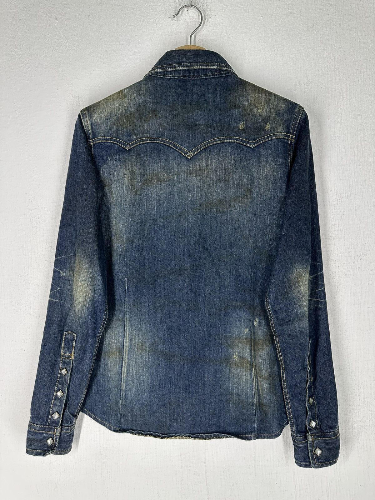 Japanese Brand Fuga Denim Jacket Size US S / EU 44-46 / 1 - 6 Thumbnail