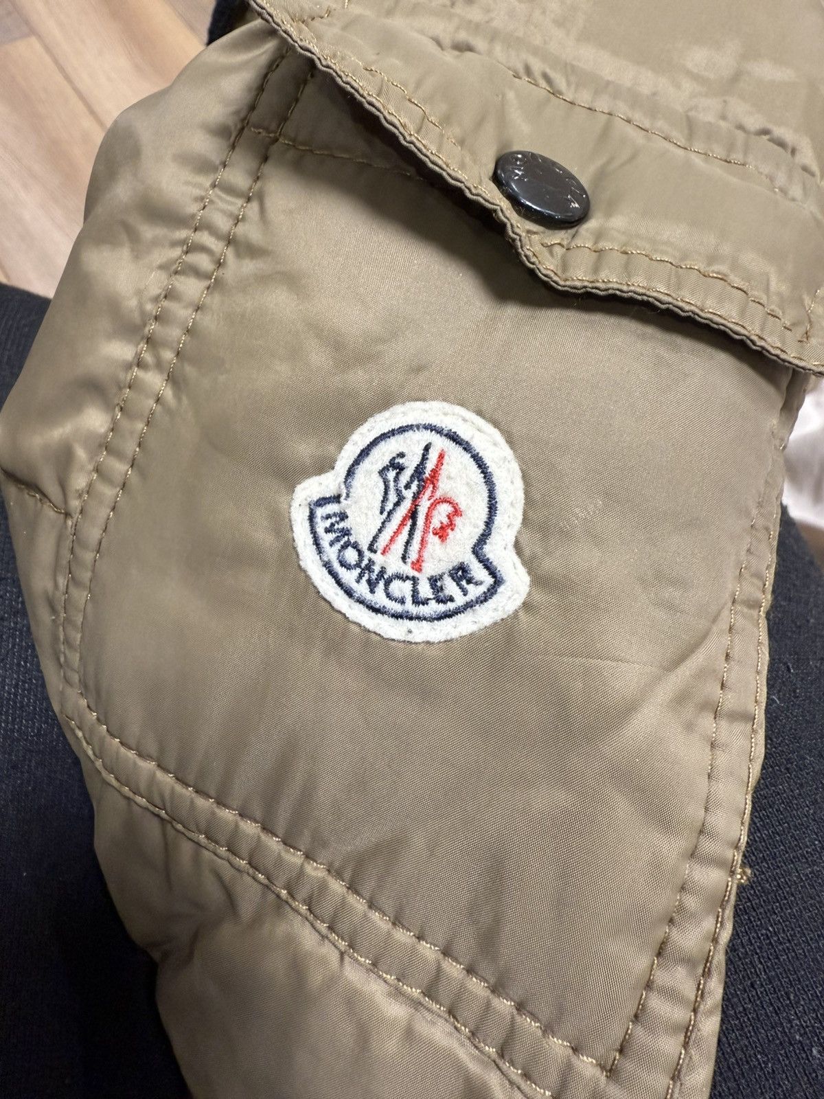Moncler Moncler Moka Down Jacket vintage Rare Coat Size S / US 4 / IT 40 - 4 Thumbnail