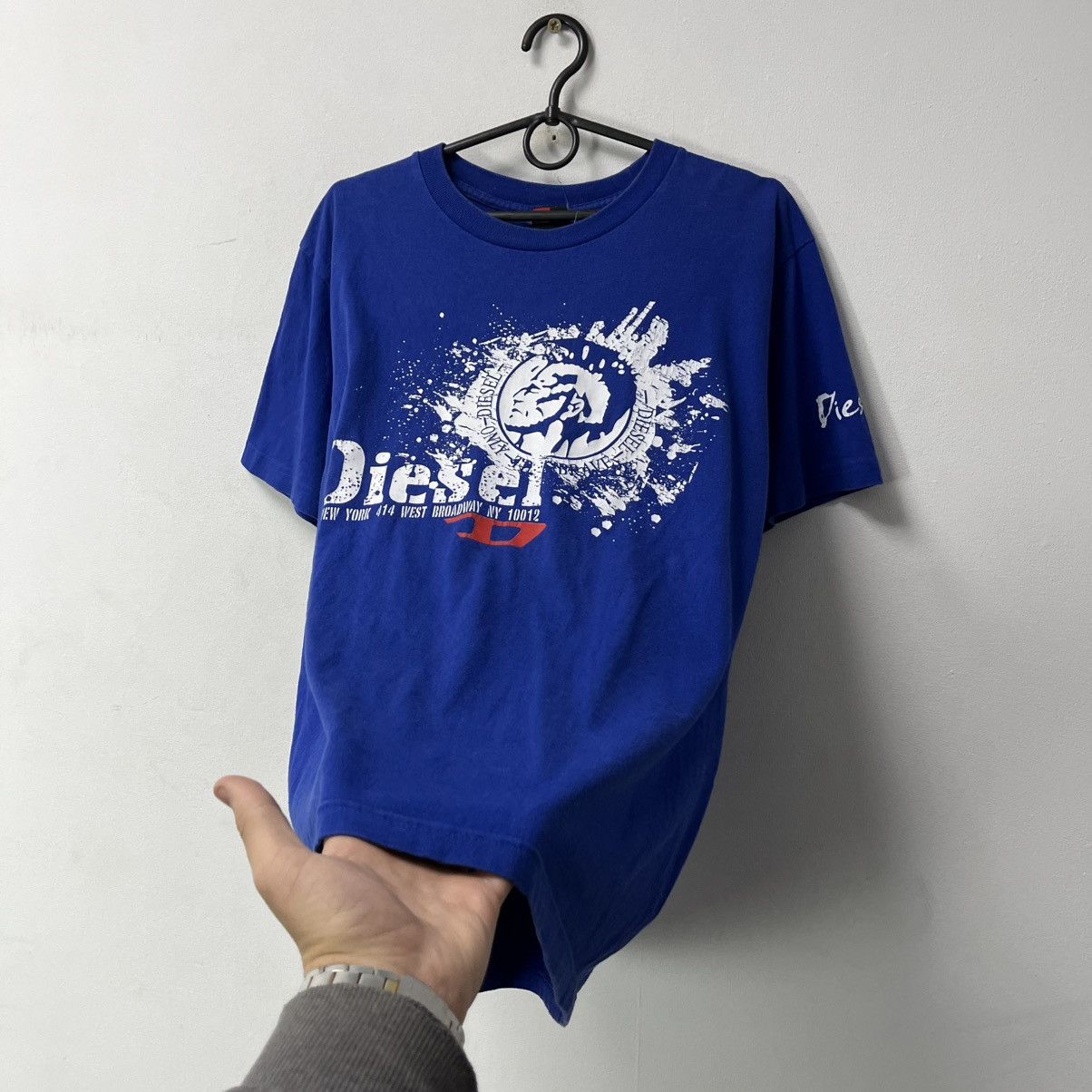 Diesel Vintage Diesel T-Shirt Big Logo Style Y2k Size US M / EU 48-50 / 2 - 7 Thumbnail