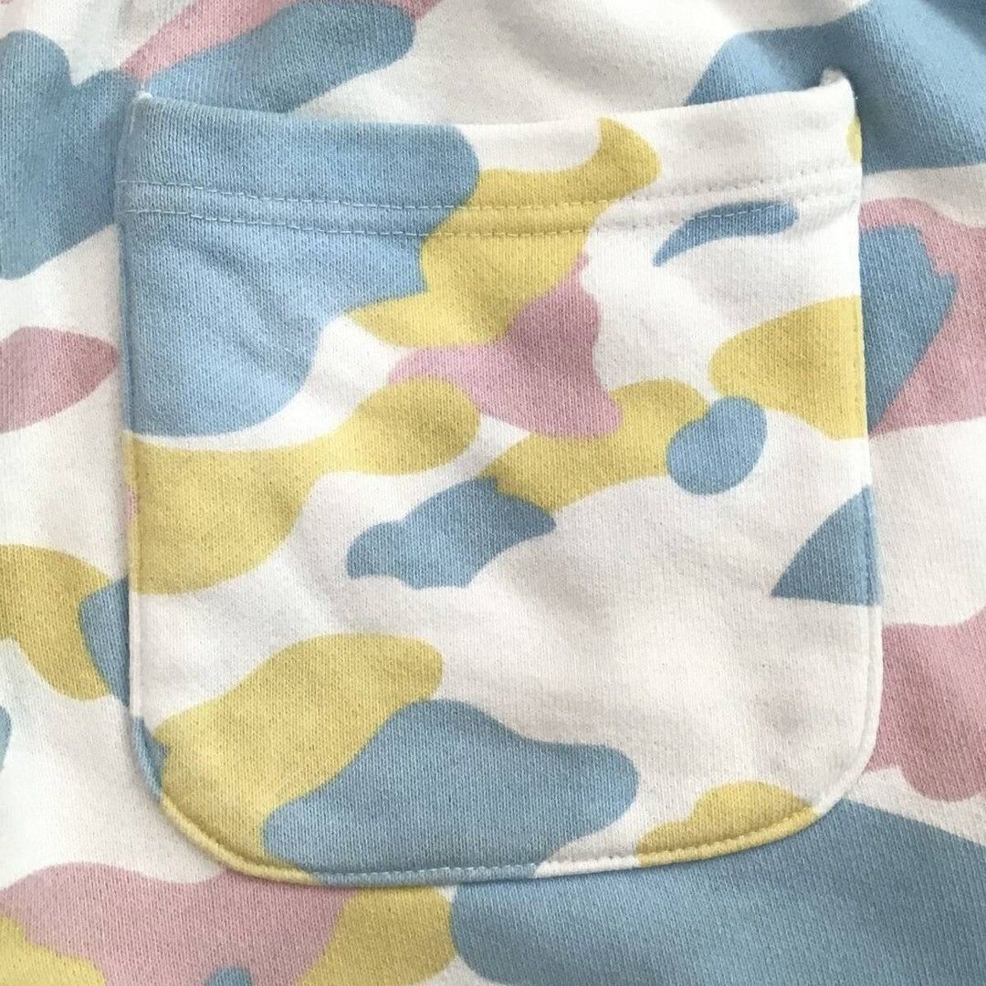 Bape BAPE Multi camo sweat shorts cotton candy camo APE ★size M Size 36" / US 14 / IT 50 - 4 Thumbnail