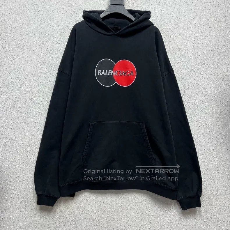 Balenciaga Balenciaga Boxy Laurel Classic Hoodie tag size M