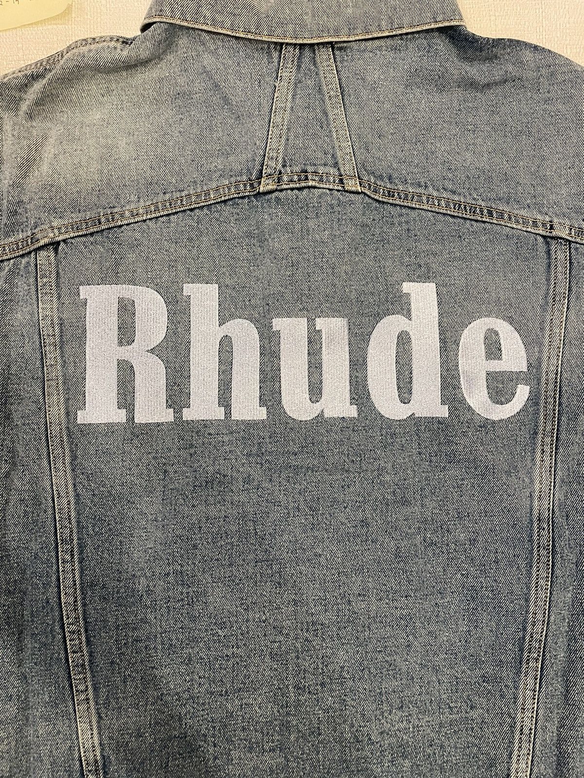 Rhude RhudexMcClaren Denim Jacket Size US M / EU 48-50 / 2 - 9 Thumbnail