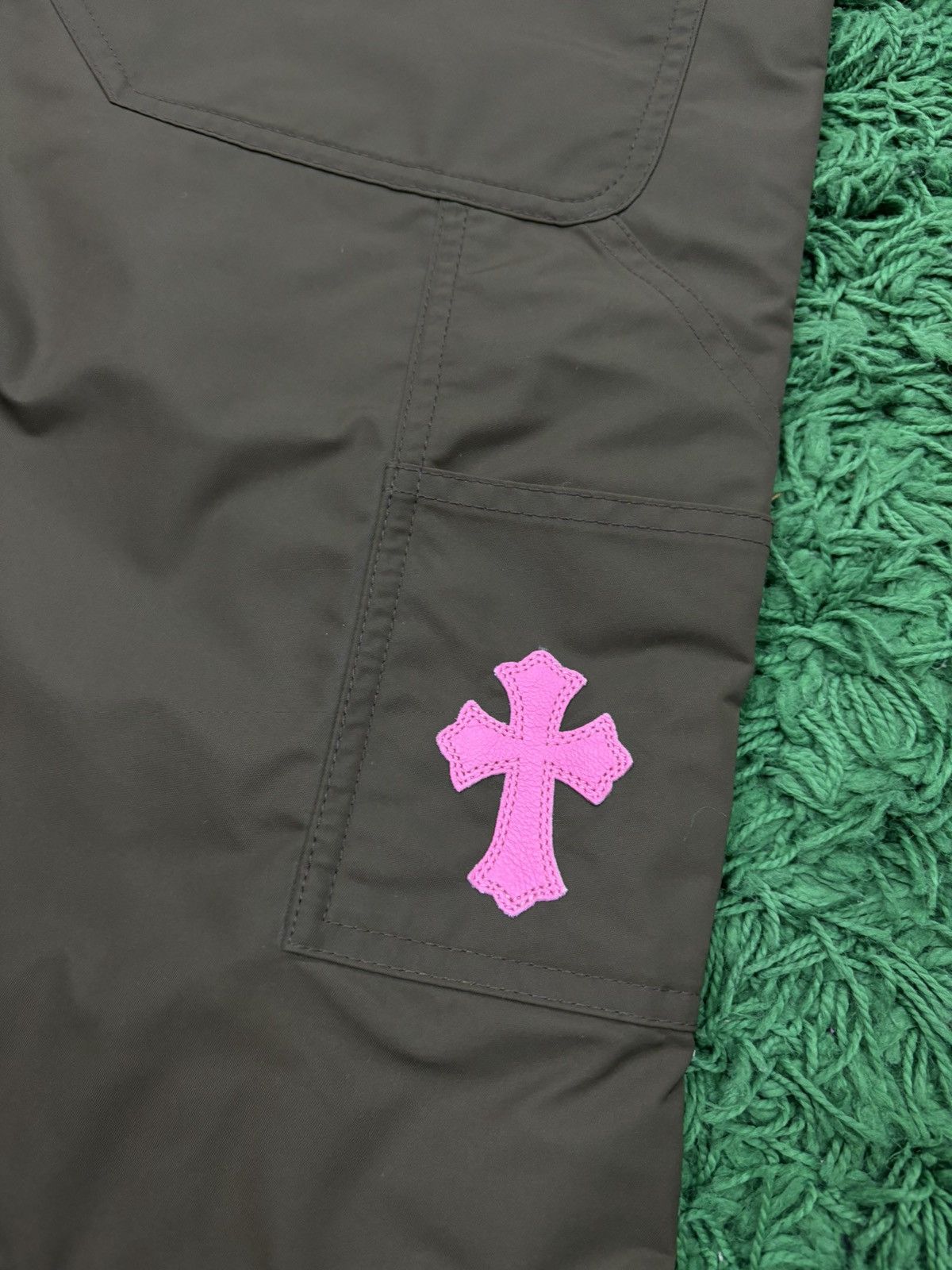 Chrome Hearts Chrome hearts brown pink double knee carpenter shorts Size US 30 / EU 46 - 4 Thumbnail