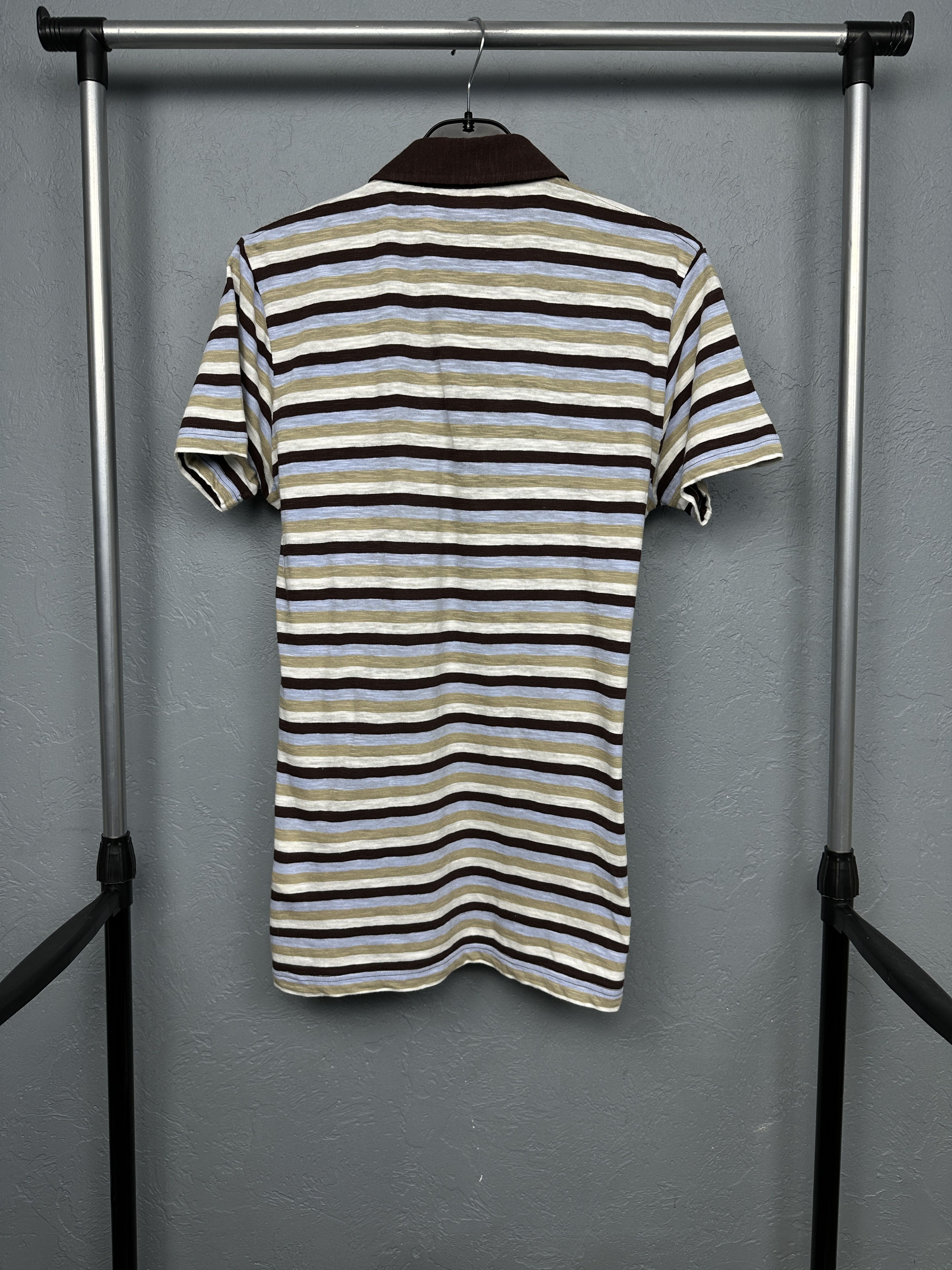 Diesel Diesel Mens Striped Polo Shirt Size US M / EU 48-50 / 2 - 6 Thumbnail