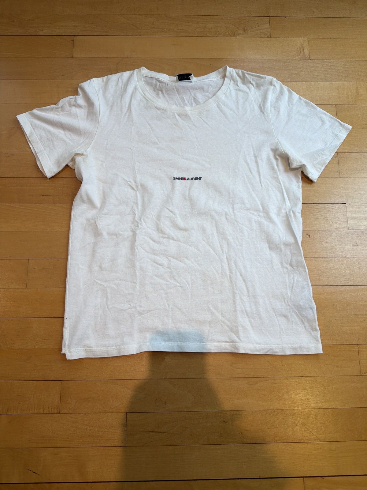 Saint Laurent Paris Saint Laurent Logo T-Shirt Size US M / EU 48-50 / 2 - 1 Thumbnail