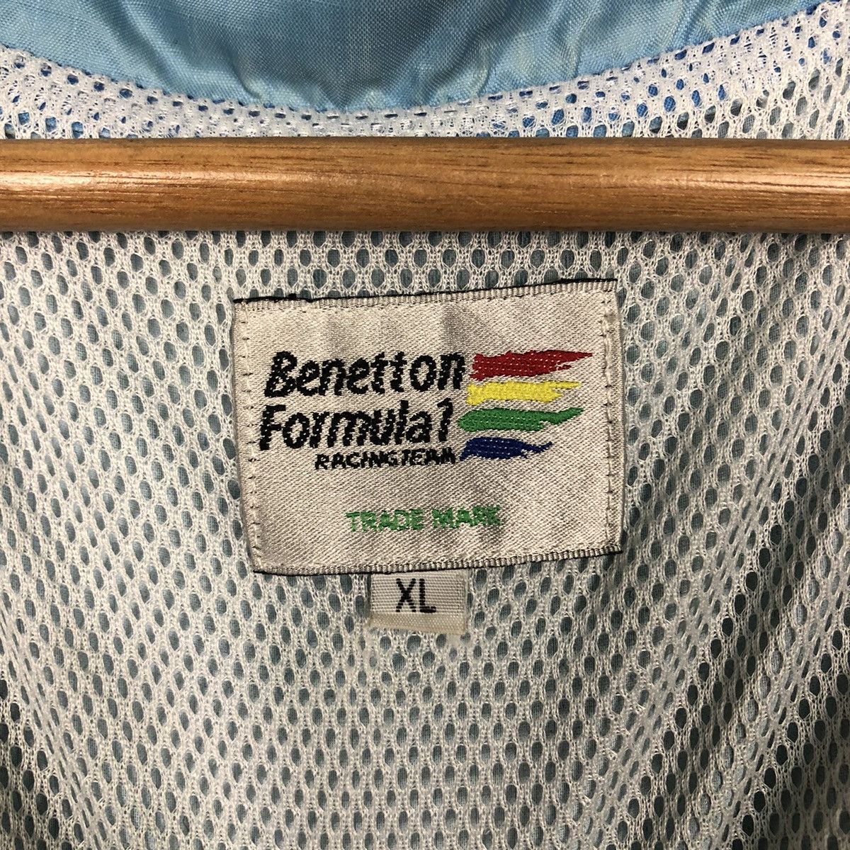 Japanese Brand 📌Vintage Half Zipper Anorak Jacket Benetton Formula 1 Team Size US XL / EU 56 / 4 - 15 Thumbnail