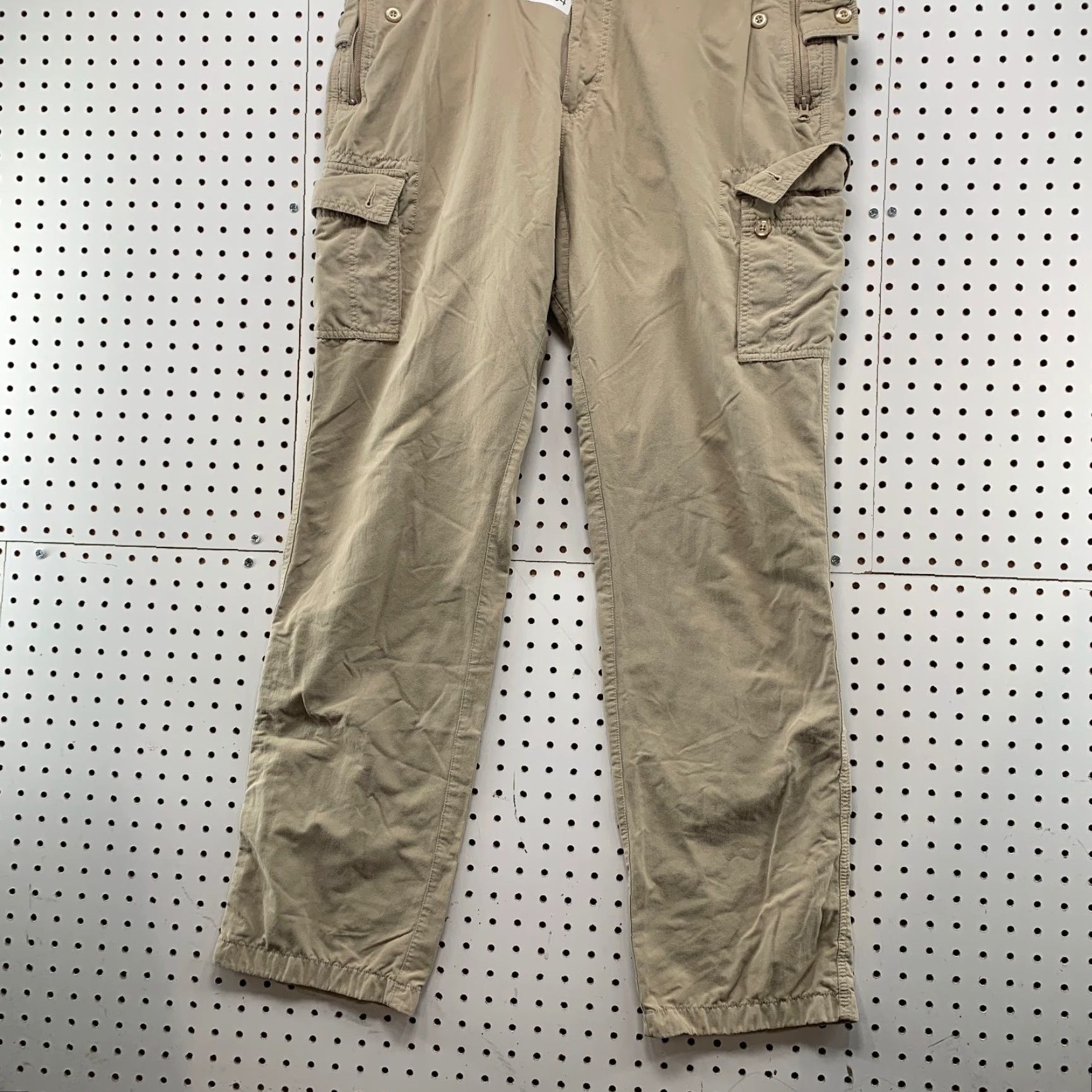 Vintage Clothing Arts Pants Mens Beige 38x34 P Cubed Pick Pocket Proof Business Travel Pants Size US 38 / EU 54 - 3 Thumbnail
