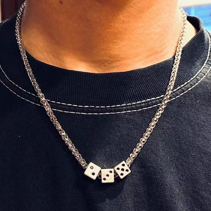Jewelry × Vintage Dice Pendant Necklace Size ONE SIZE - 1 Thumbnail
