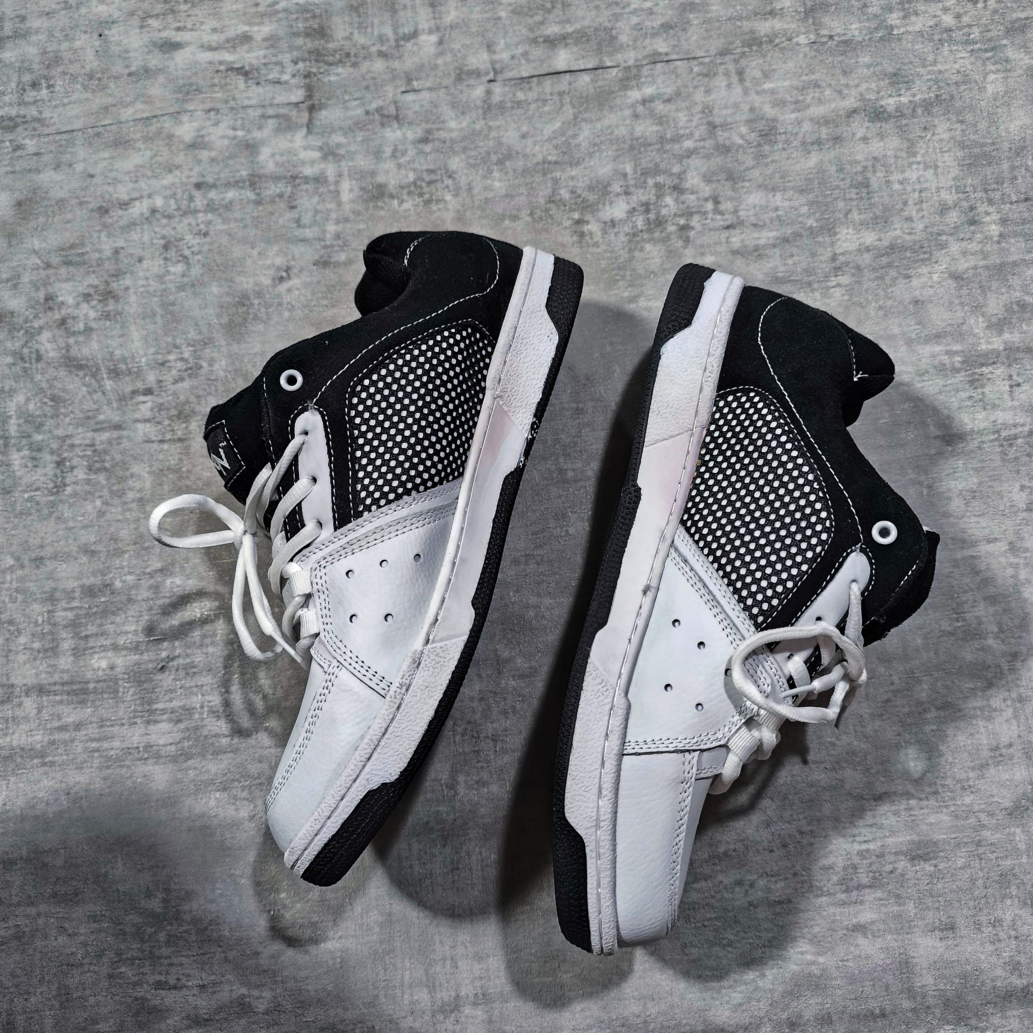 Sex Skateboards vtg 00s osiris dc style chunky leather skate sneakers shoes Size US 11 / EU 44 - 3 Thumbnail