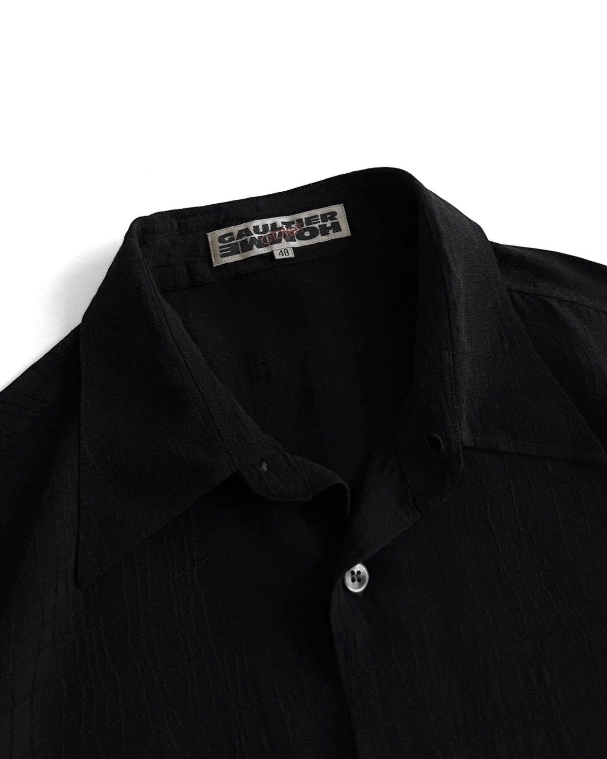 Gaultier Homme Objet VINTAGE90s JEAN PAUL GAULTIER HOMME OBJET BUTTON SHIRT Size US L / EU 52-54 / 3 - 2 Thumbnail