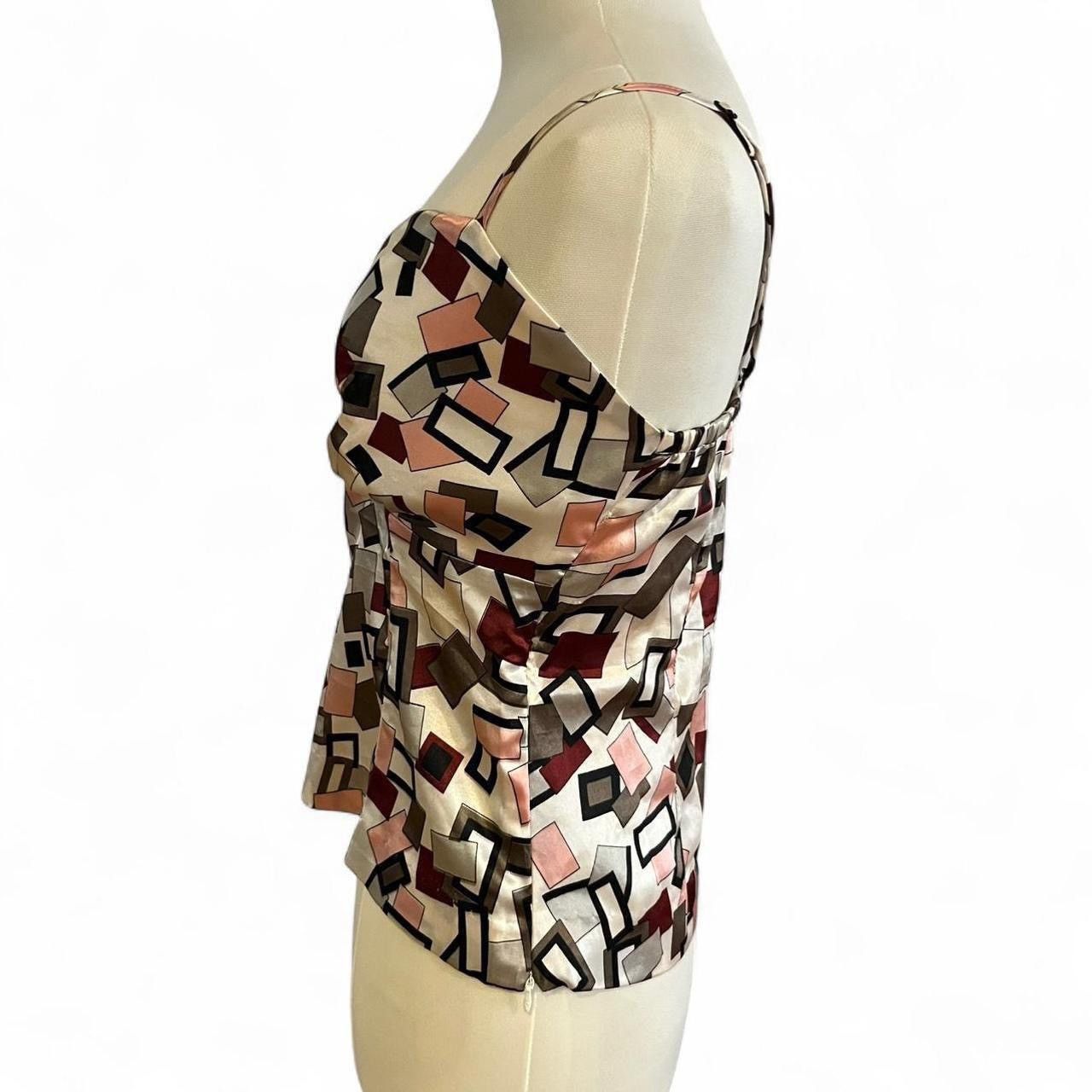 Other Silky satin geometric print cami top Size S / US 4 / IT 40 - 4 Thumbnail