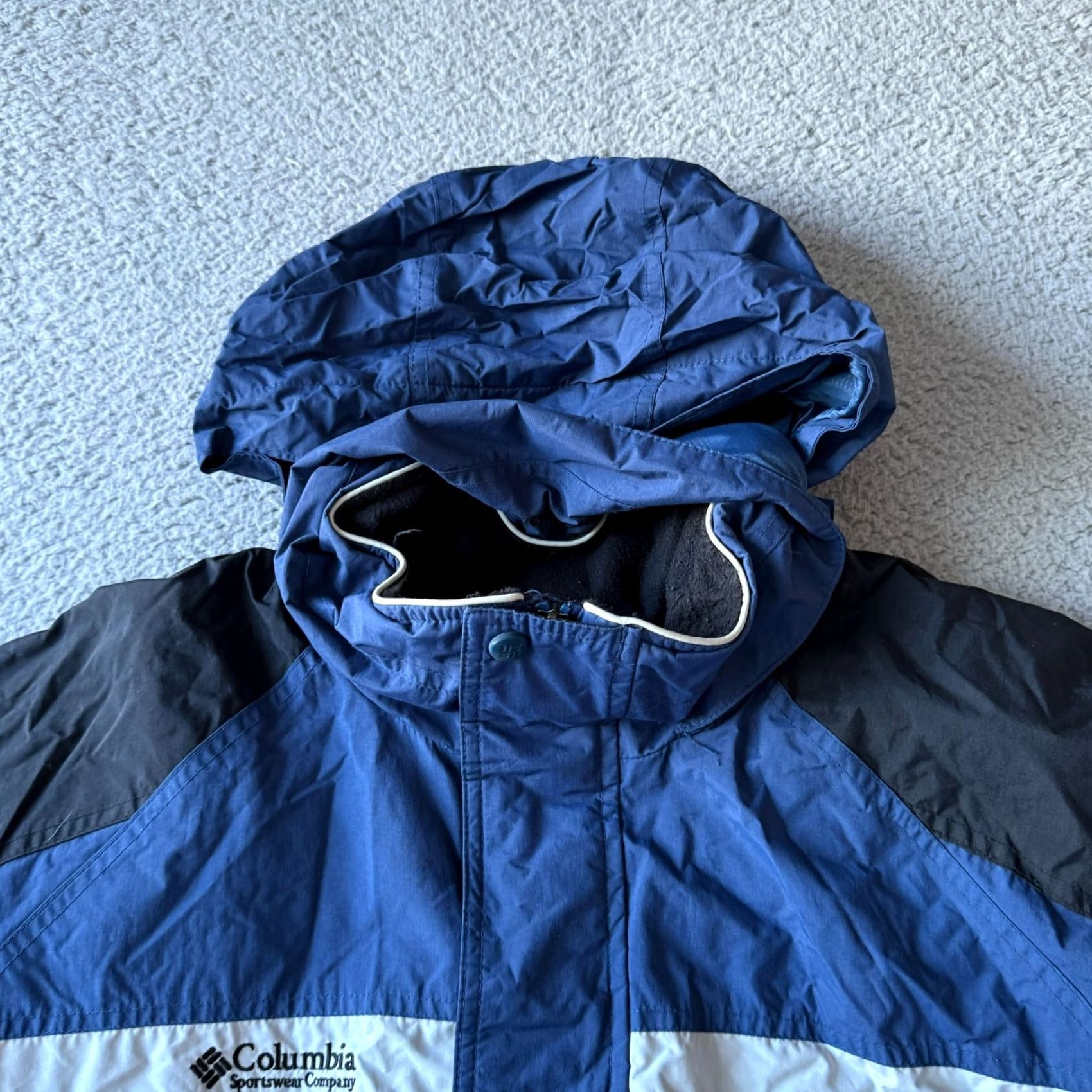 Vintage Columbia Bugaboo Interchange Jacket Mens Extra Large Waterproof Hooded Zip Softshell Bomber Outdoor Ski Size US XL / EU 56 / 4 - 6 Thumbnail