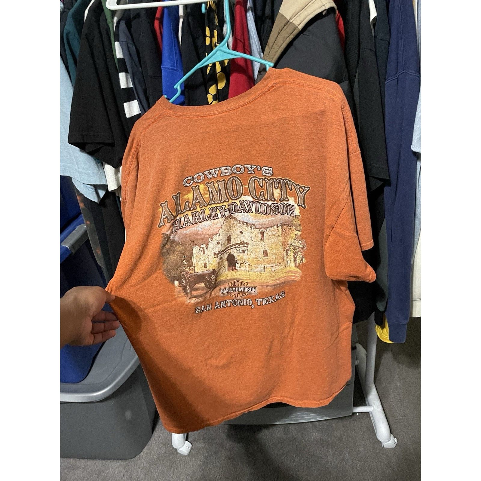 Harley Davidson Size 2XL- HARLEY-DAVIDSON Motorcycle Mens T-Shirt Genuine Size US XXL / EU 58 / 5 - 2 Thumbnail