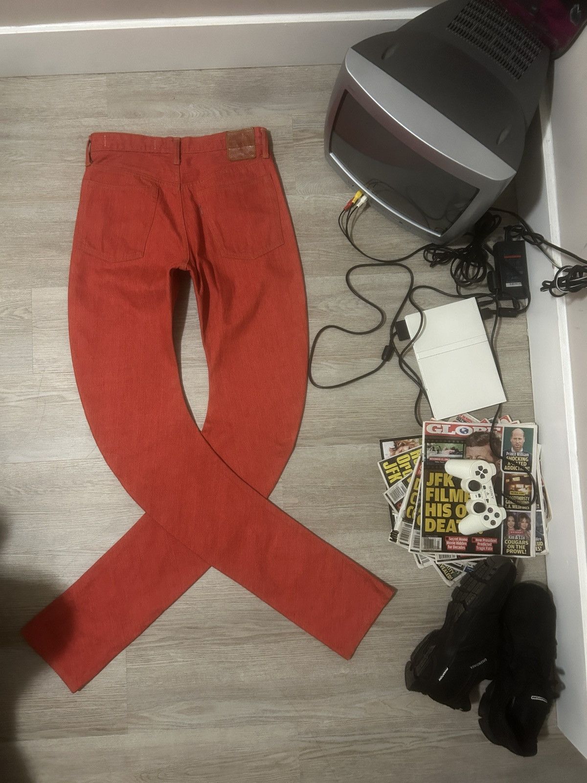 Kapital Kapital Orange Curved Denim Size US 30 / EU 46 - 5 Thumbnail