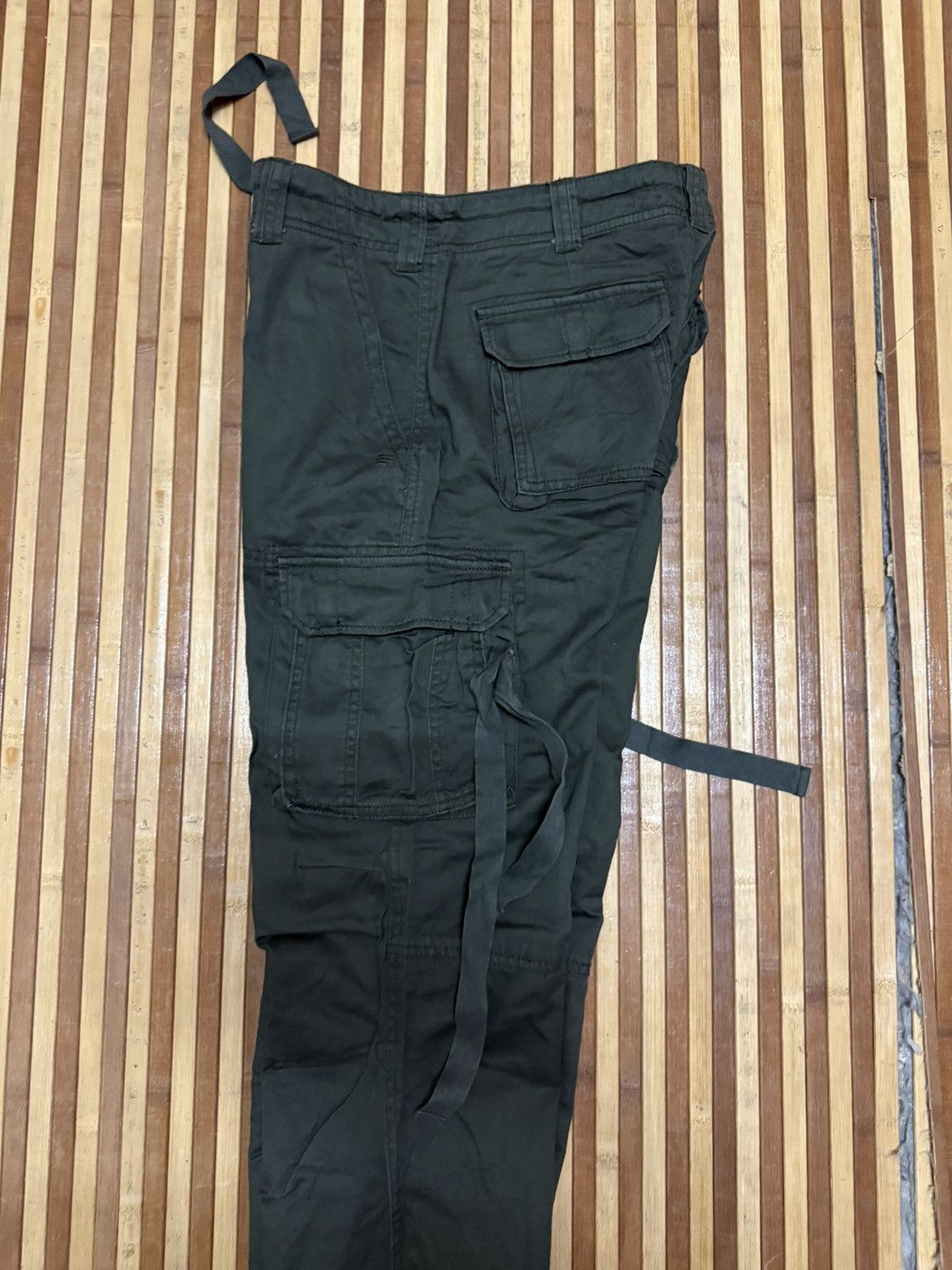 Japanese Brand POLHAM Unisex Cargo Pants Streetwear Multipocket Size US 29 - 10 Thumbnail